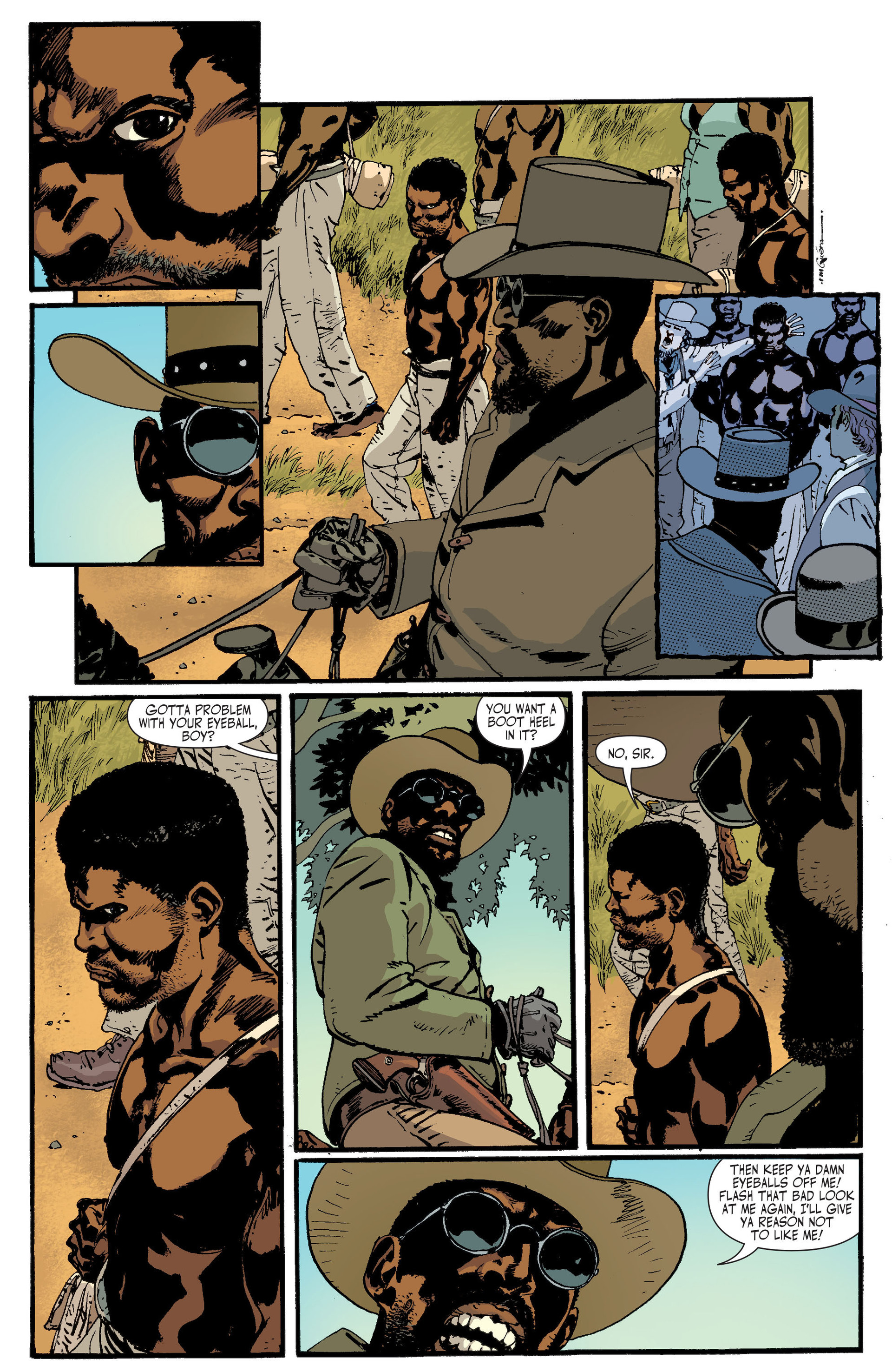 Read online Django Unchained comic -  Issue #4 - 28