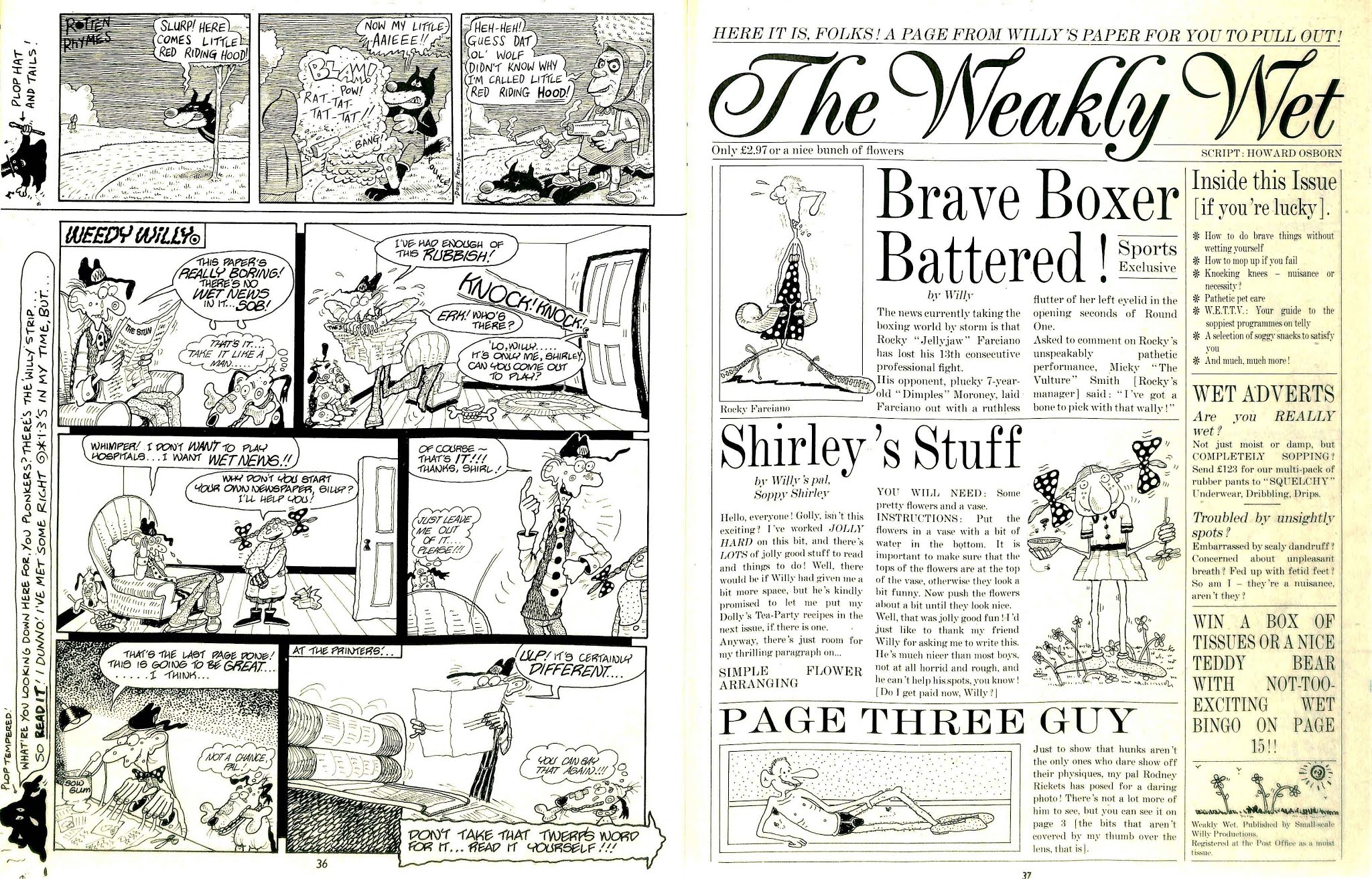 Read online Oink! comic -  Issue #64 - 1