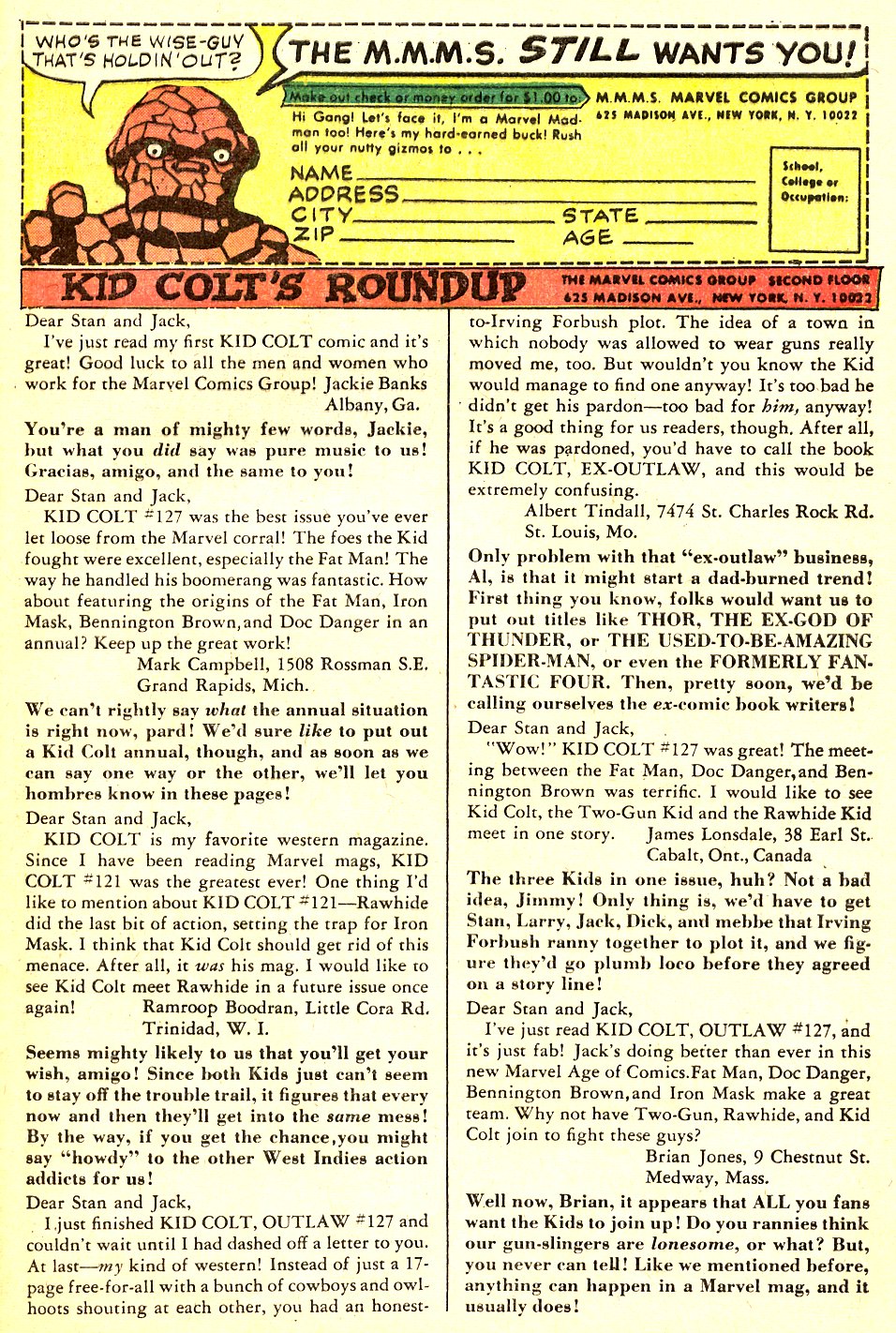 Read online Kid Colt Outlaw comic -  Issue #129 - 33