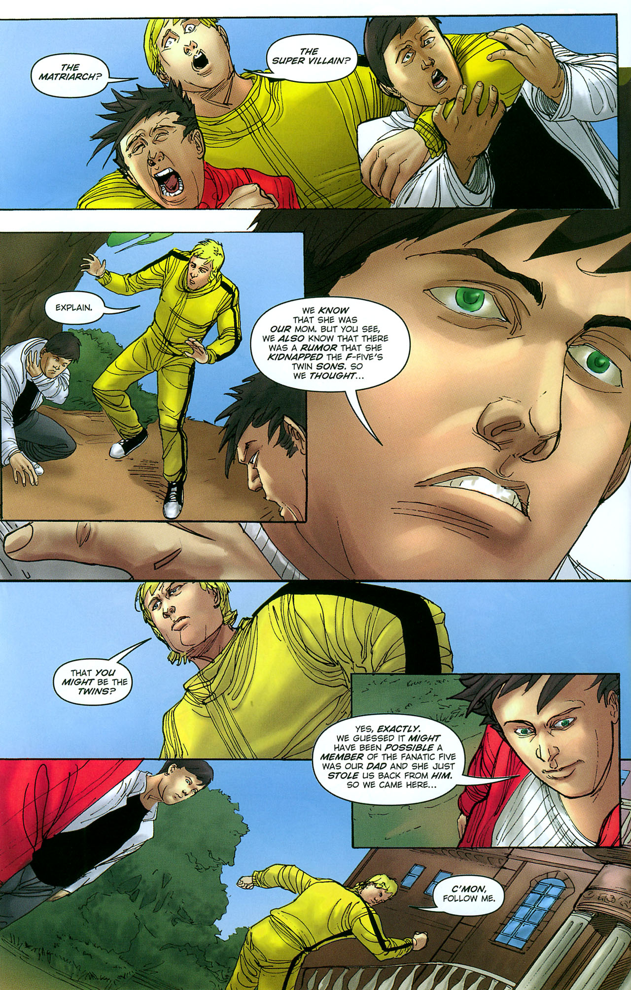 Read online Necessary Evil comic -  Issue #6 - 20