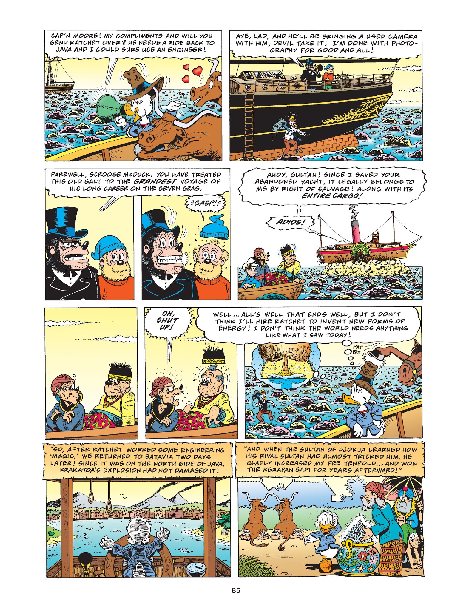 Read online Walt Disney Uncle Scrooge and Donald Duck: The Don Rosa Library comic -  Issue # TPB 8 (Part 1) - 86