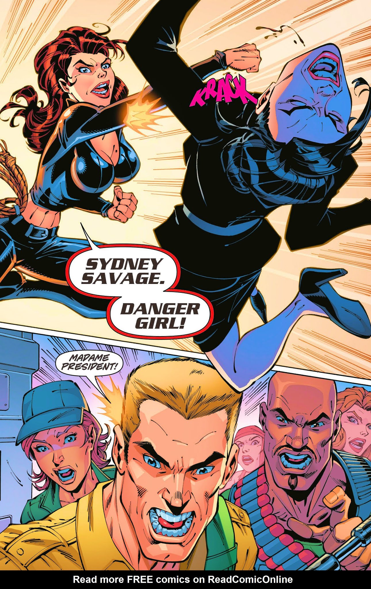 Read online Danger Girl/G.I. Joe comic -  Issue #2 - 22