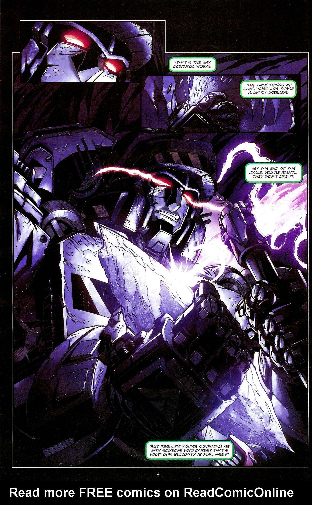 Read online The Transformers Megatron Origin comic -  Issue #1 - 7