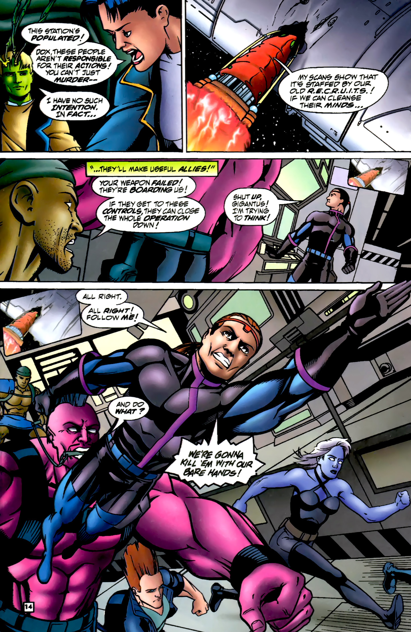 Read online R.E.B.E.L.S. '94 comic -  Issue #16 - 14