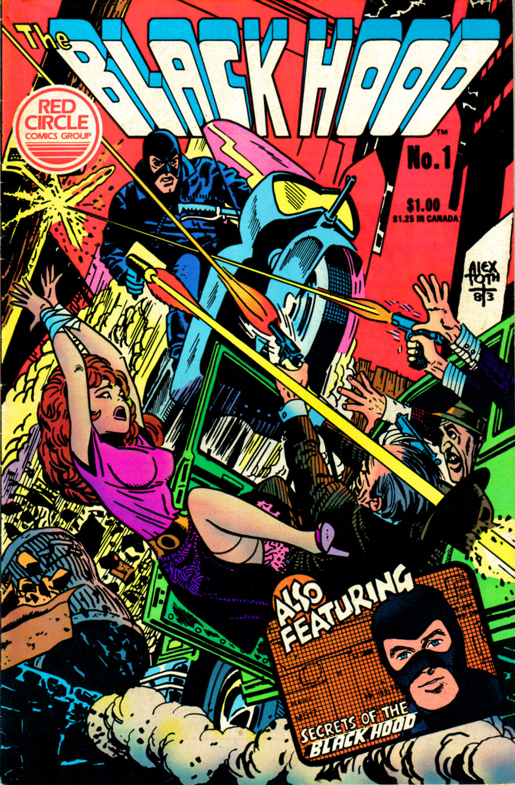 Read online The Black Hood (1983) comic -  Issue #1 - 1