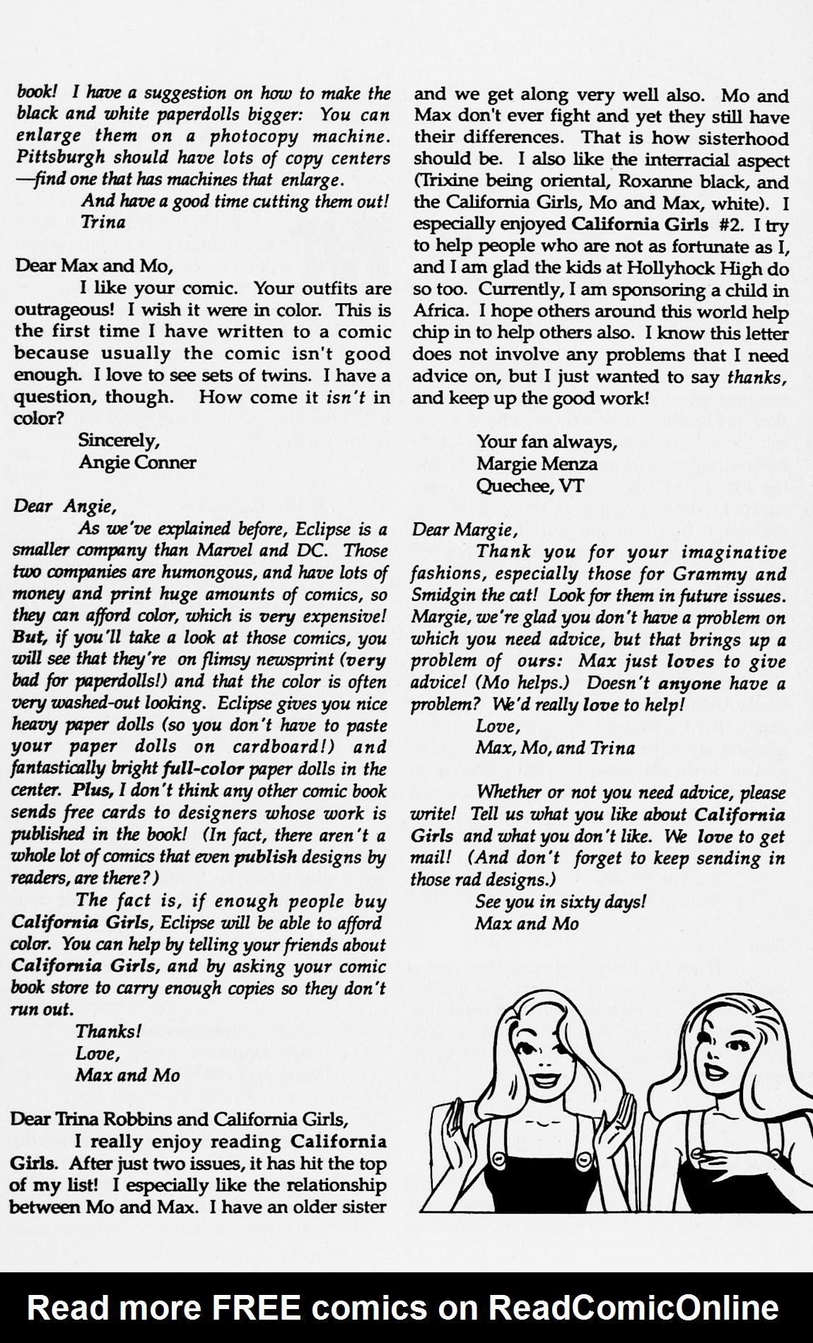 Read online California Girls comic -  Issue #7 - 20