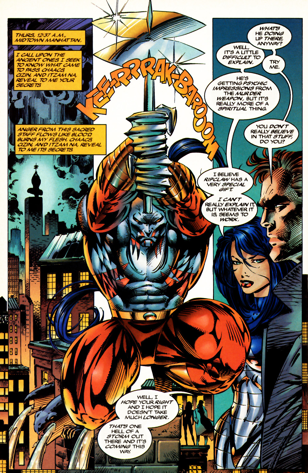 Read online Cyberforce (1993) comic -  Issue #4 - 21