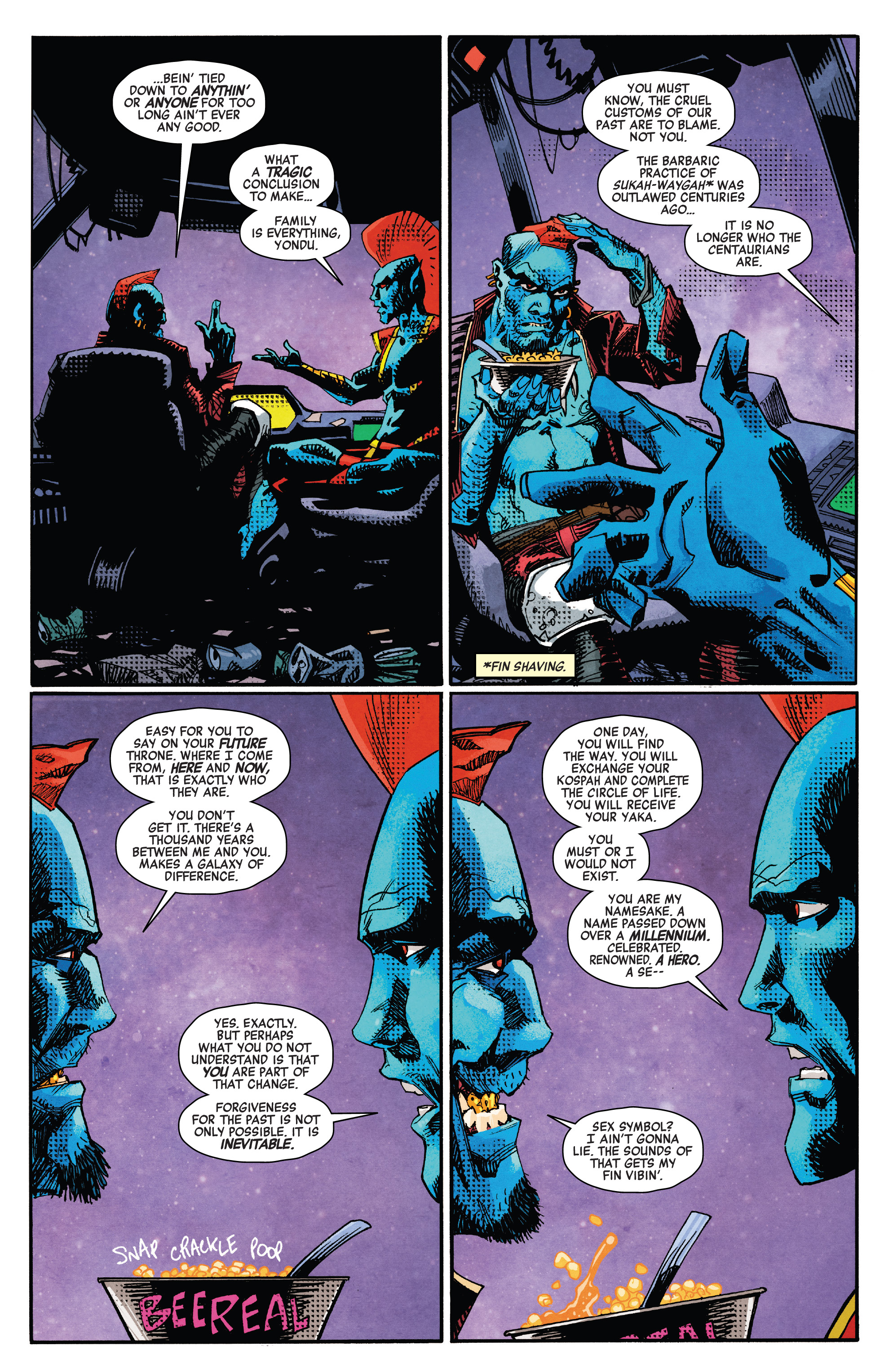 Read online Yondu comic -  Issue #4 - 18