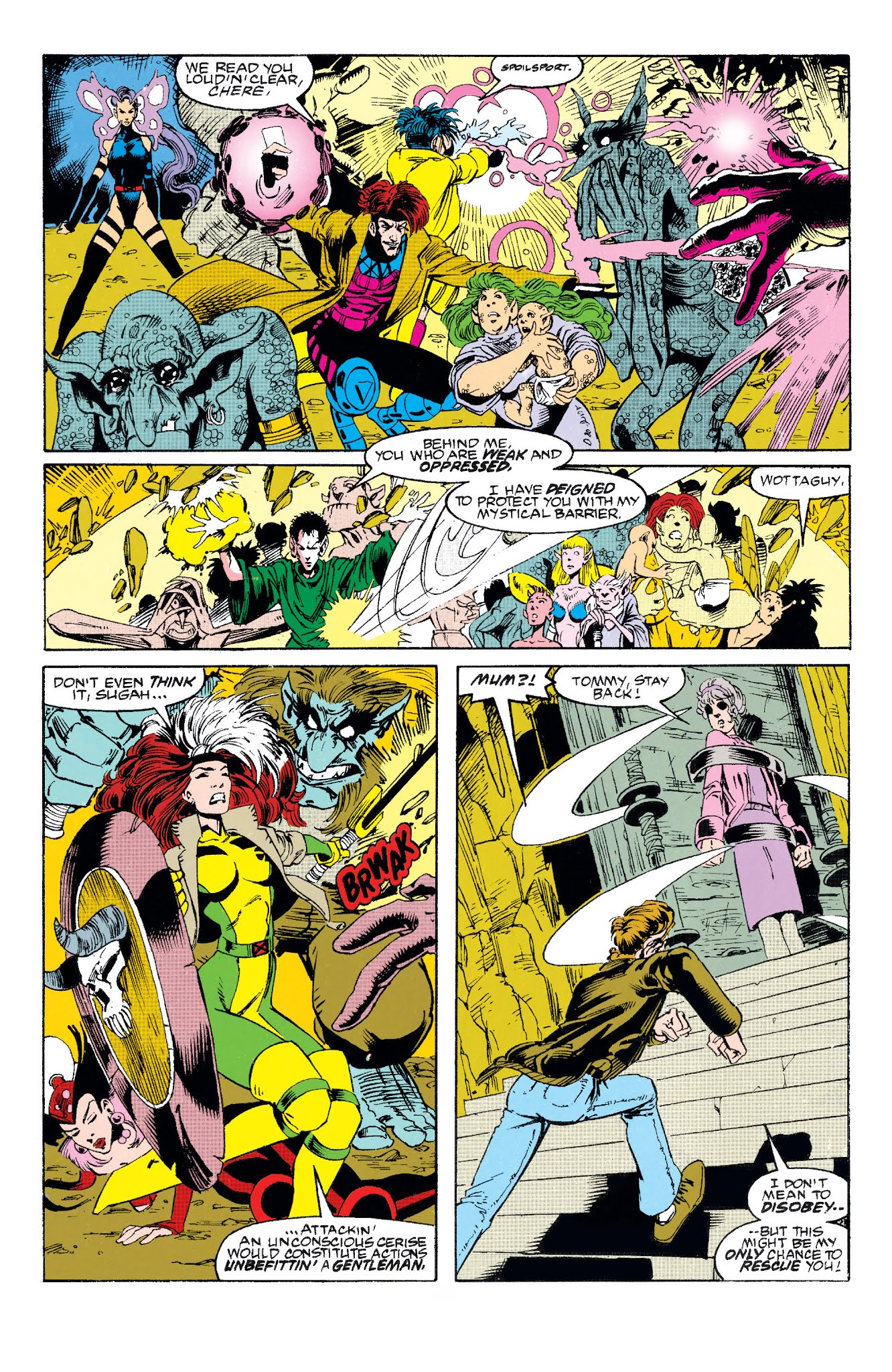Read online Excalibur Visionaries: Alan Davis comic -  Issue # TPB 2 (Part 2) - 132