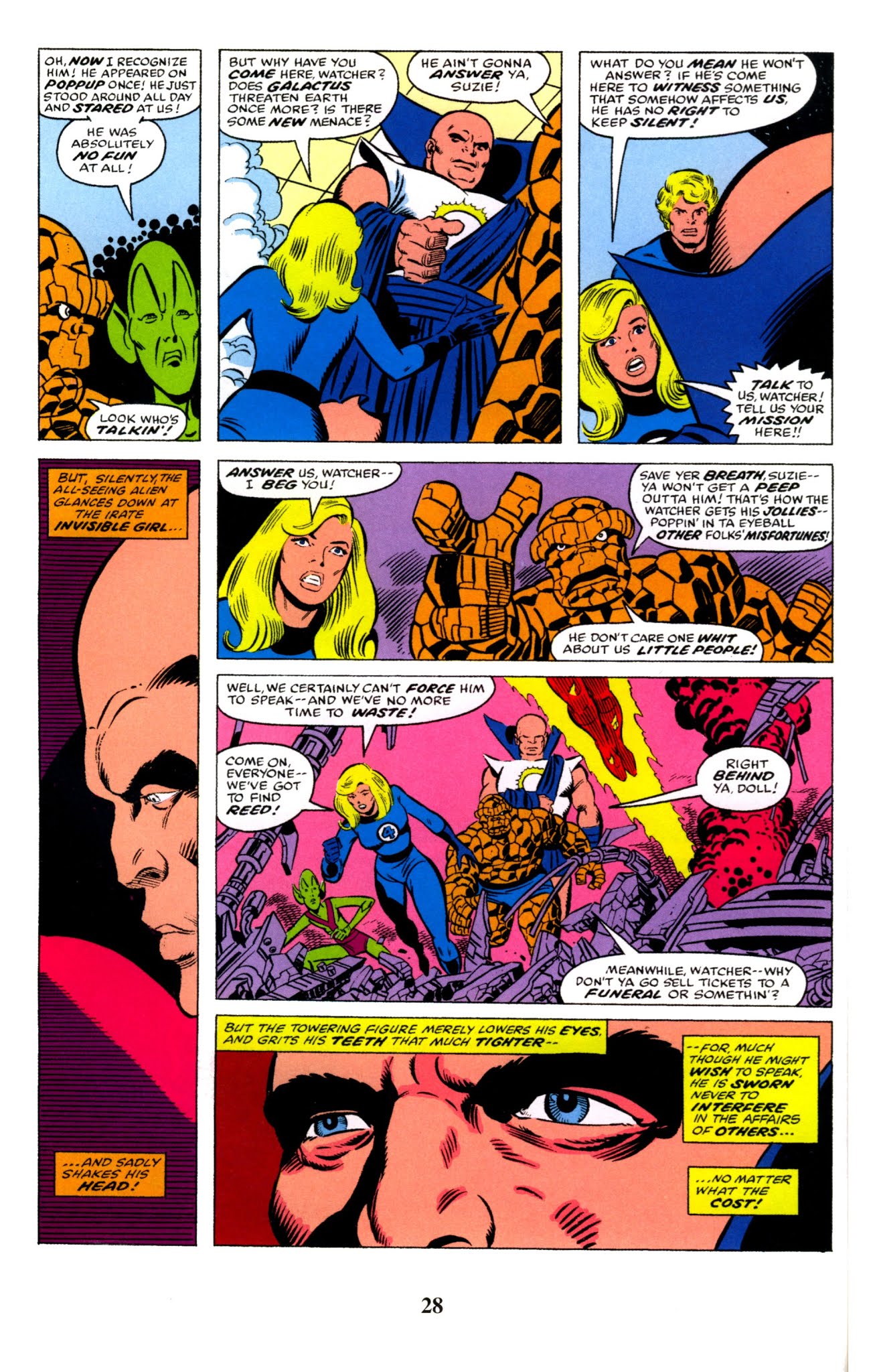 Read online Fantastic Four Visionaries: George Perez comic -  Issue # TPB 2 (Part 1) - 28