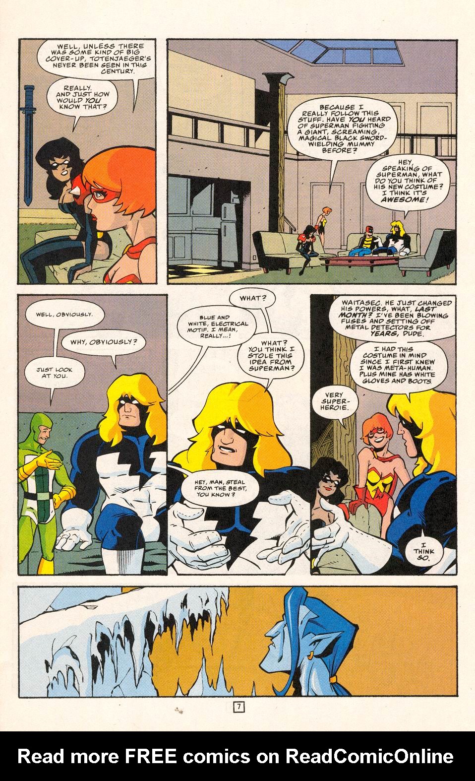 Read online Young Heroes in Love comic -  Issue #3 - 8