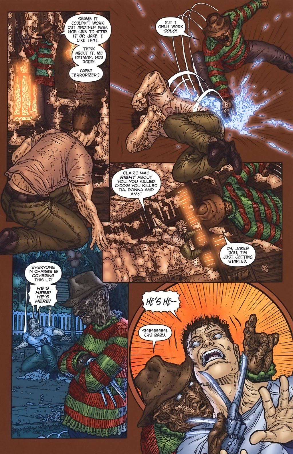Read online Nightmare on Elm Street: Paranoid comic -  Issue #3 - 8