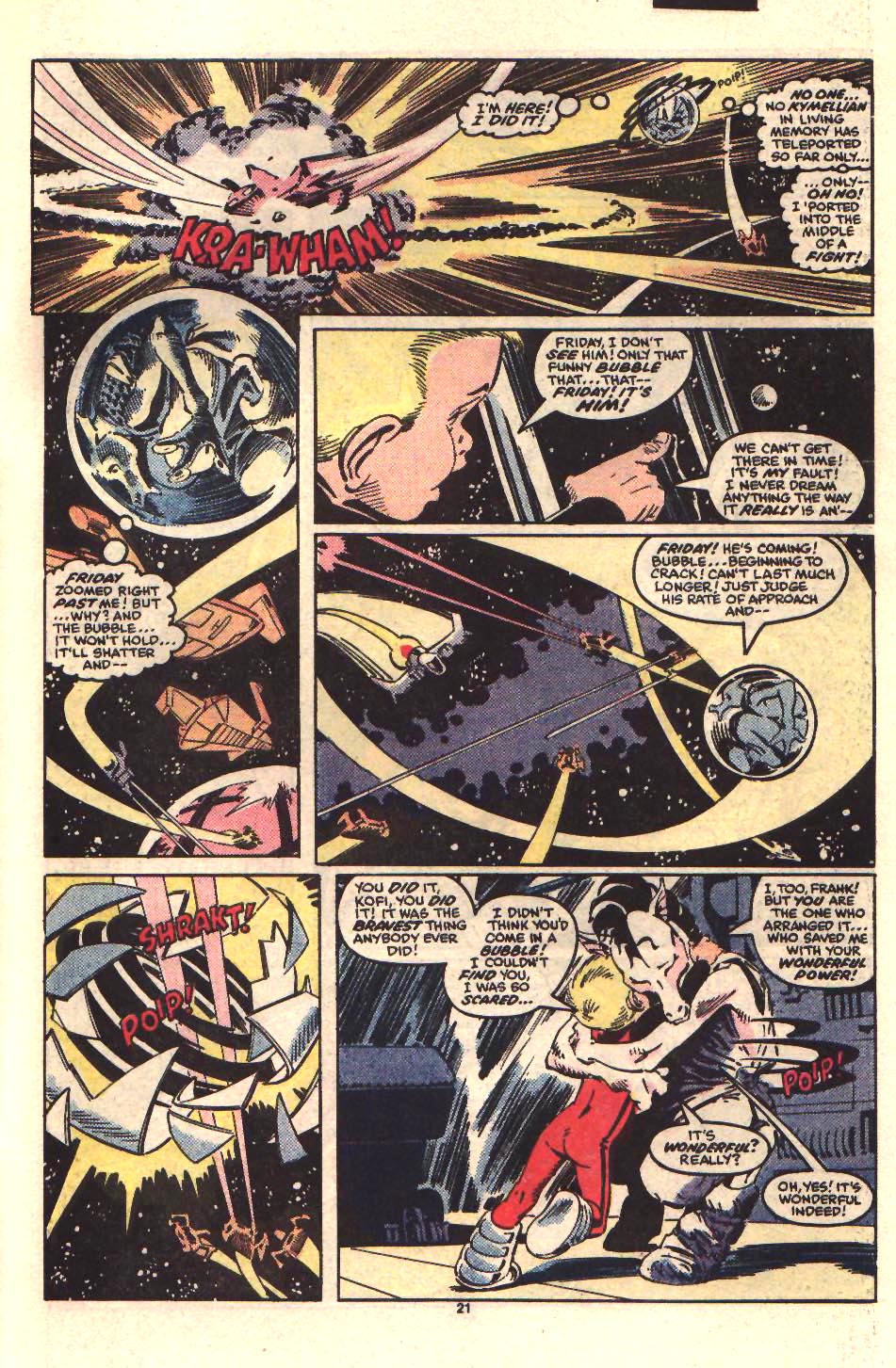 Read online Power Pack (1984) comic -  Issue #24 - 21