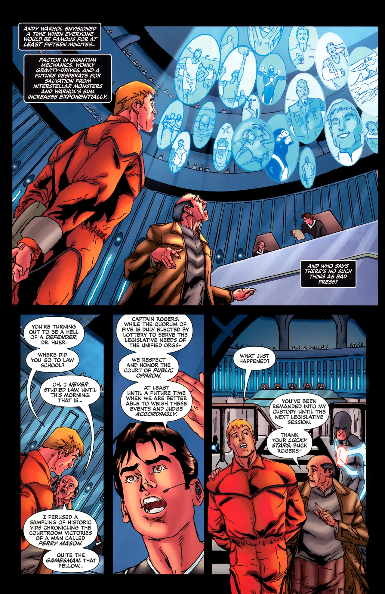 Read online Buck Rogers (2009) comic -  Issue #6 - 8