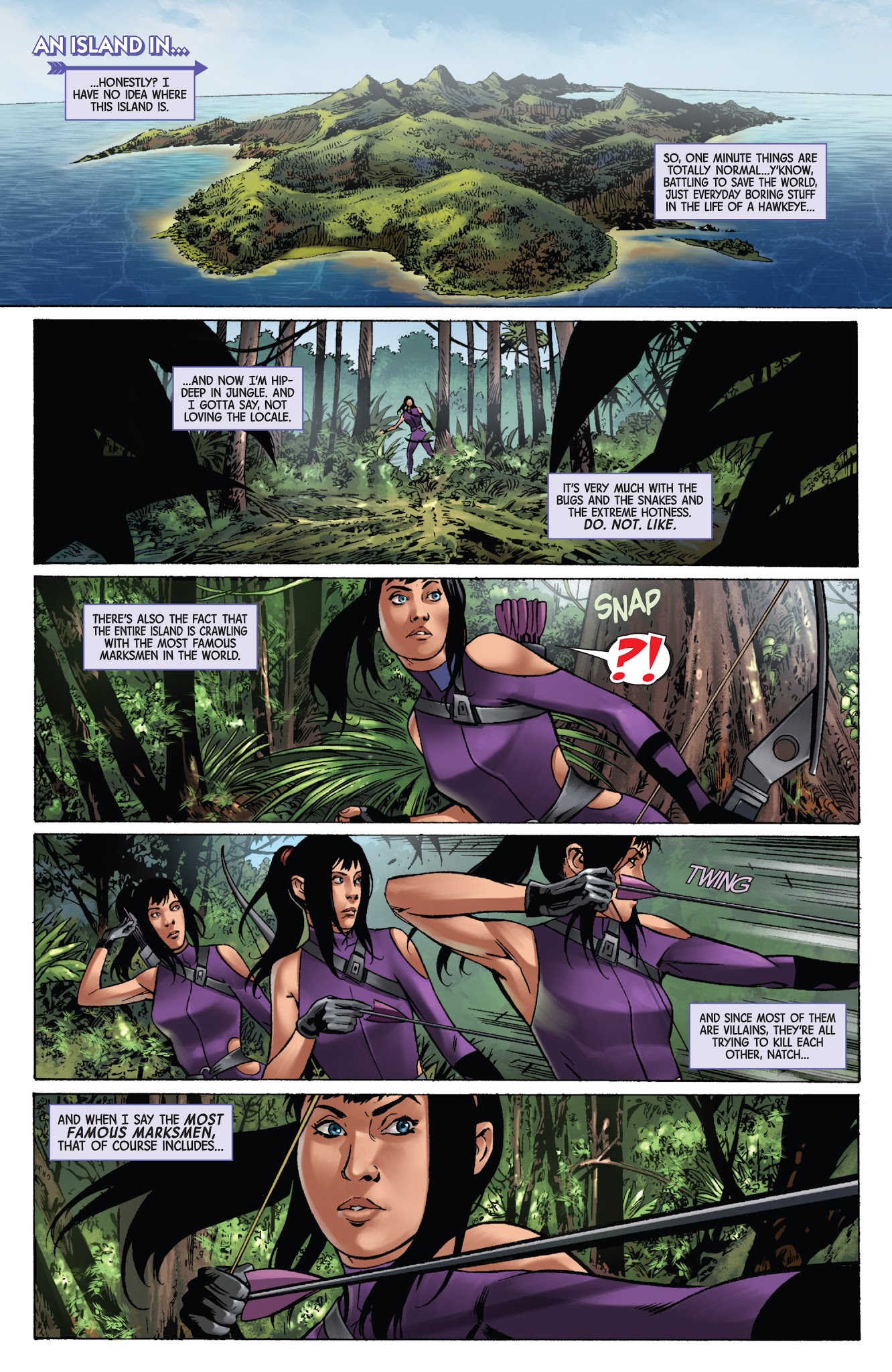 Read online Generations: Hawkeye & Hawkeye comic -  Issue # Full - 3