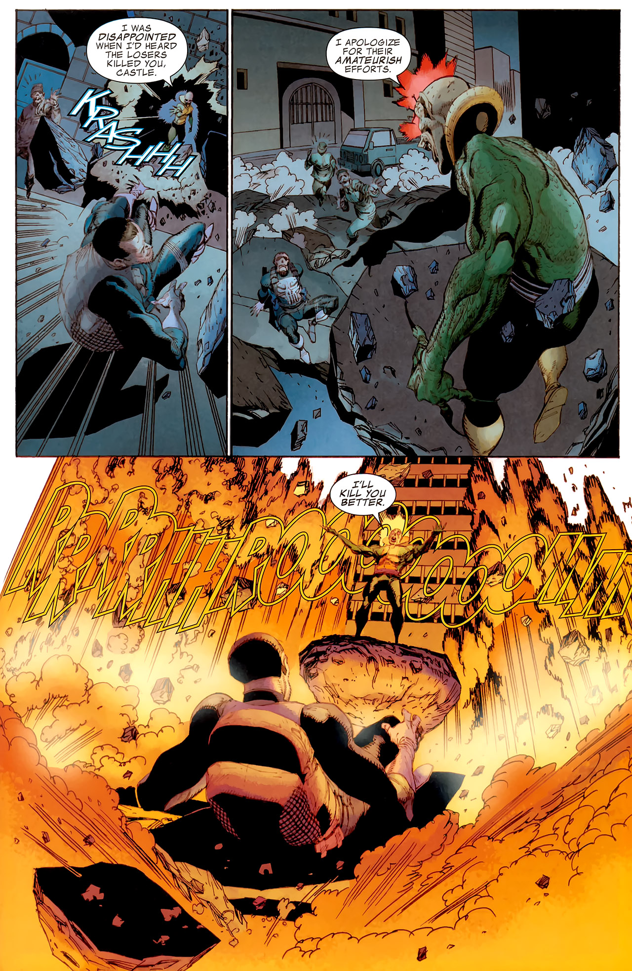 Read online Punisher (2009) comic -  Issue #9 - 22
