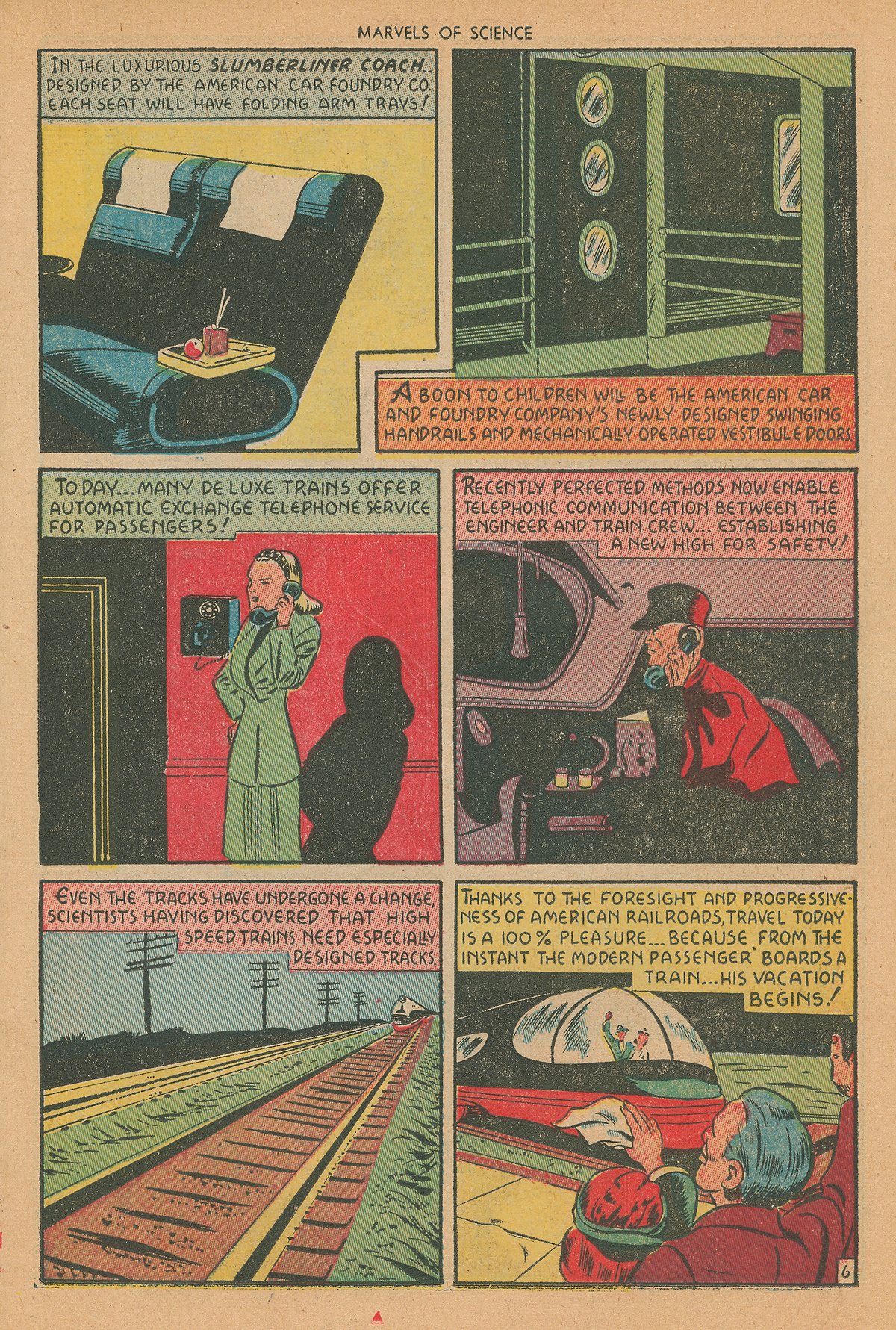 Read online Marvels Of Science comic -  Issue #2 - 19