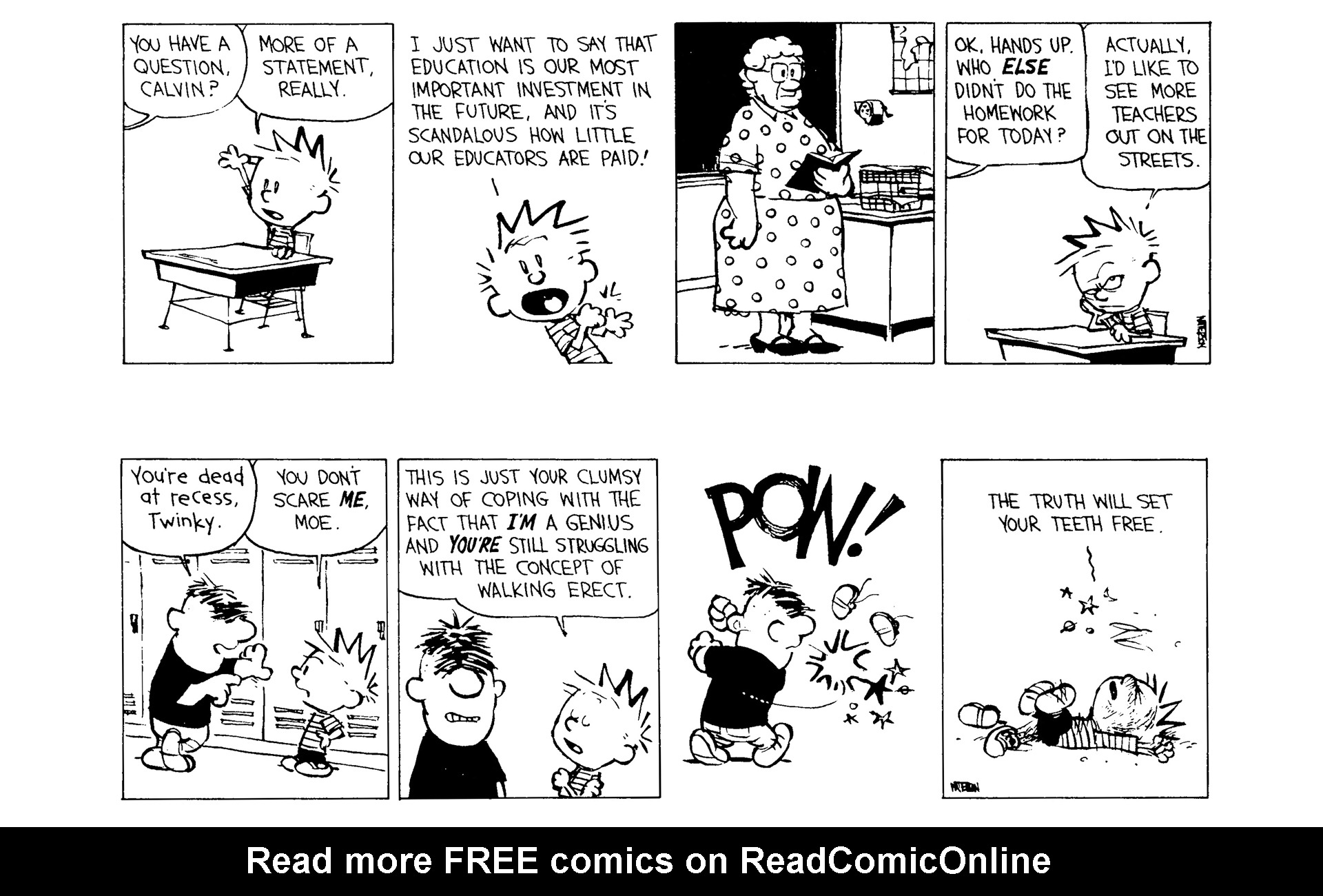 Read online Calvin and Hobbes comic -  Issue #8 - 149