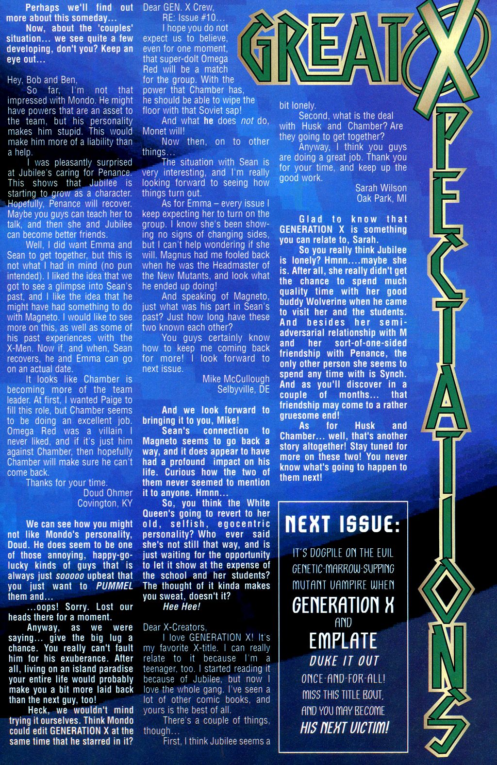 Read online Generation X comic -  Issue #13 - 21