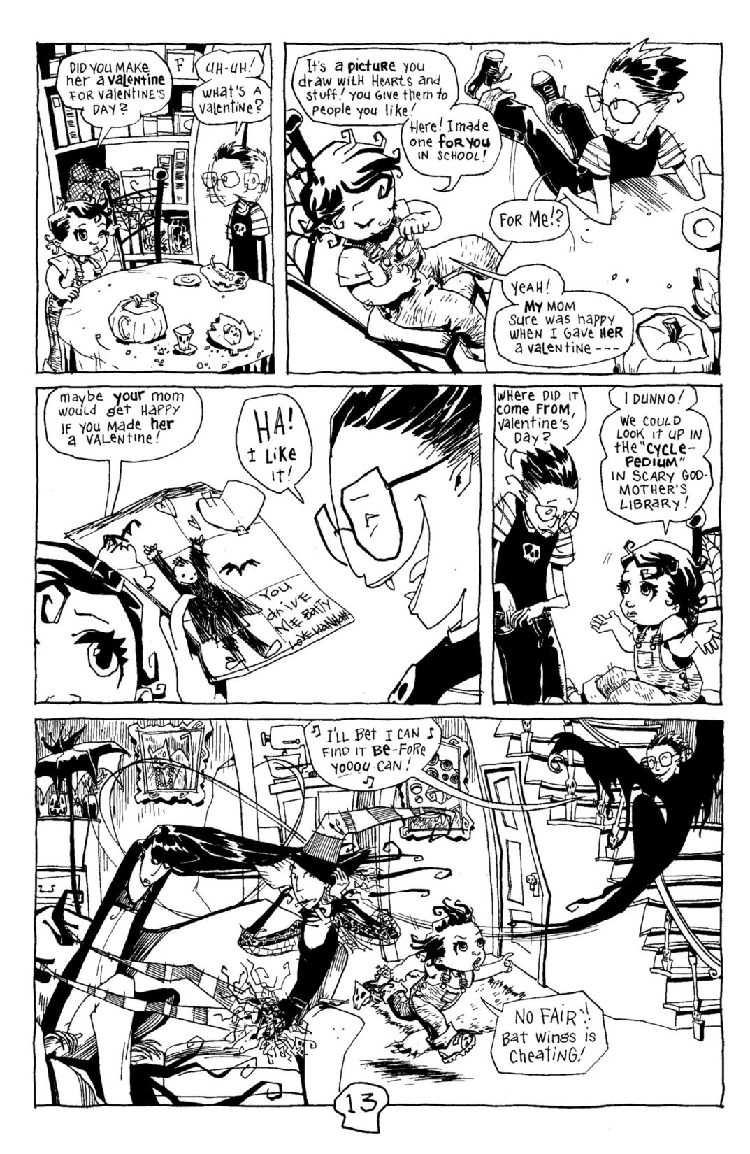 Read online Scary Godmother Comic Book Stories comic -  Issue # TPB - 14