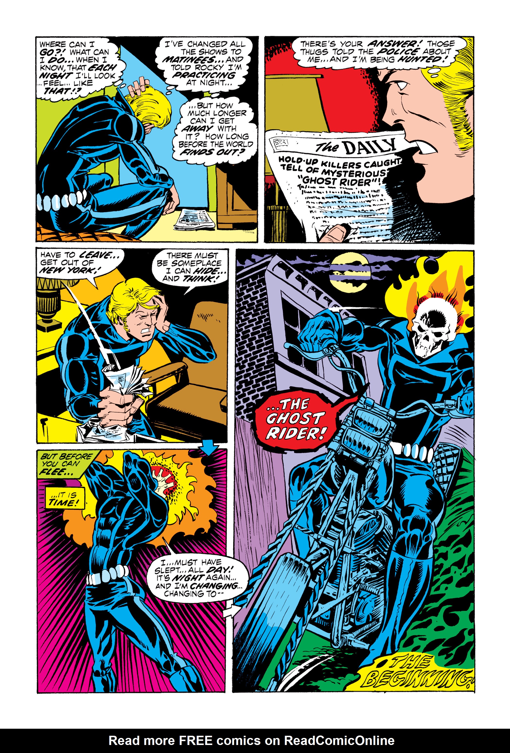 Read online Marvel Masterworks: Ghost Rider comic -  Issue # TPB 1 (Part 1) - 31