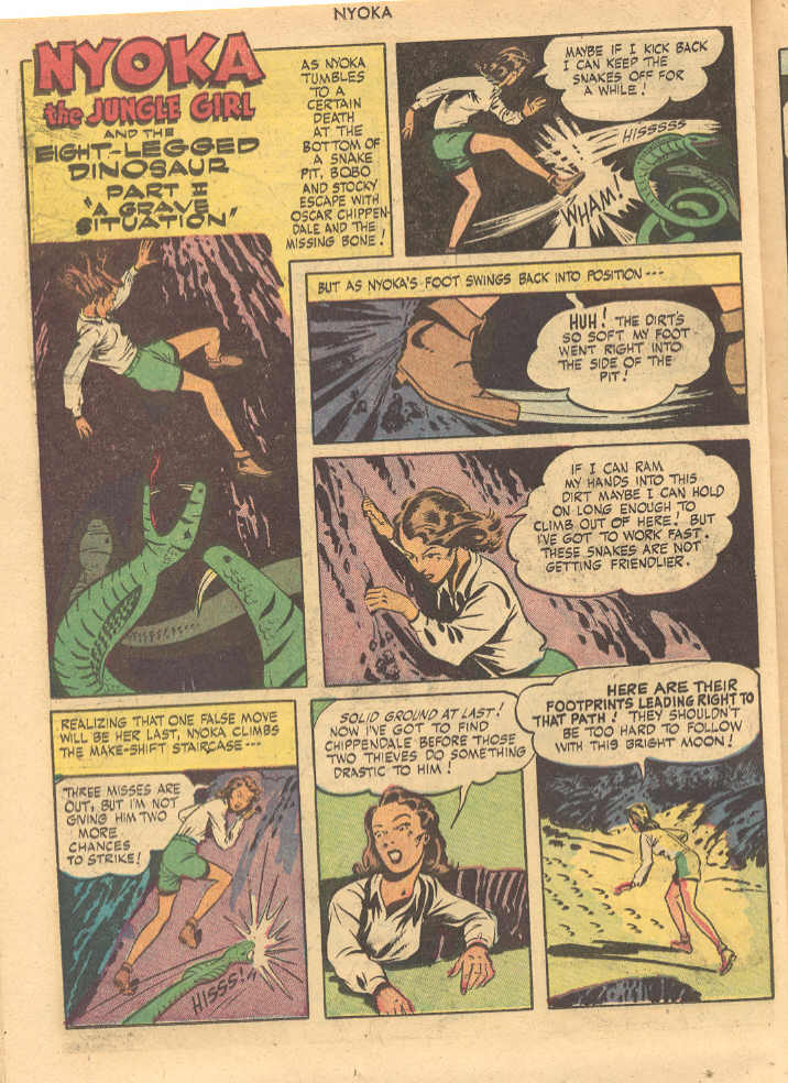 Read online Nyoka the Jungle Girl (1945) comic -  Issue #6 - 34