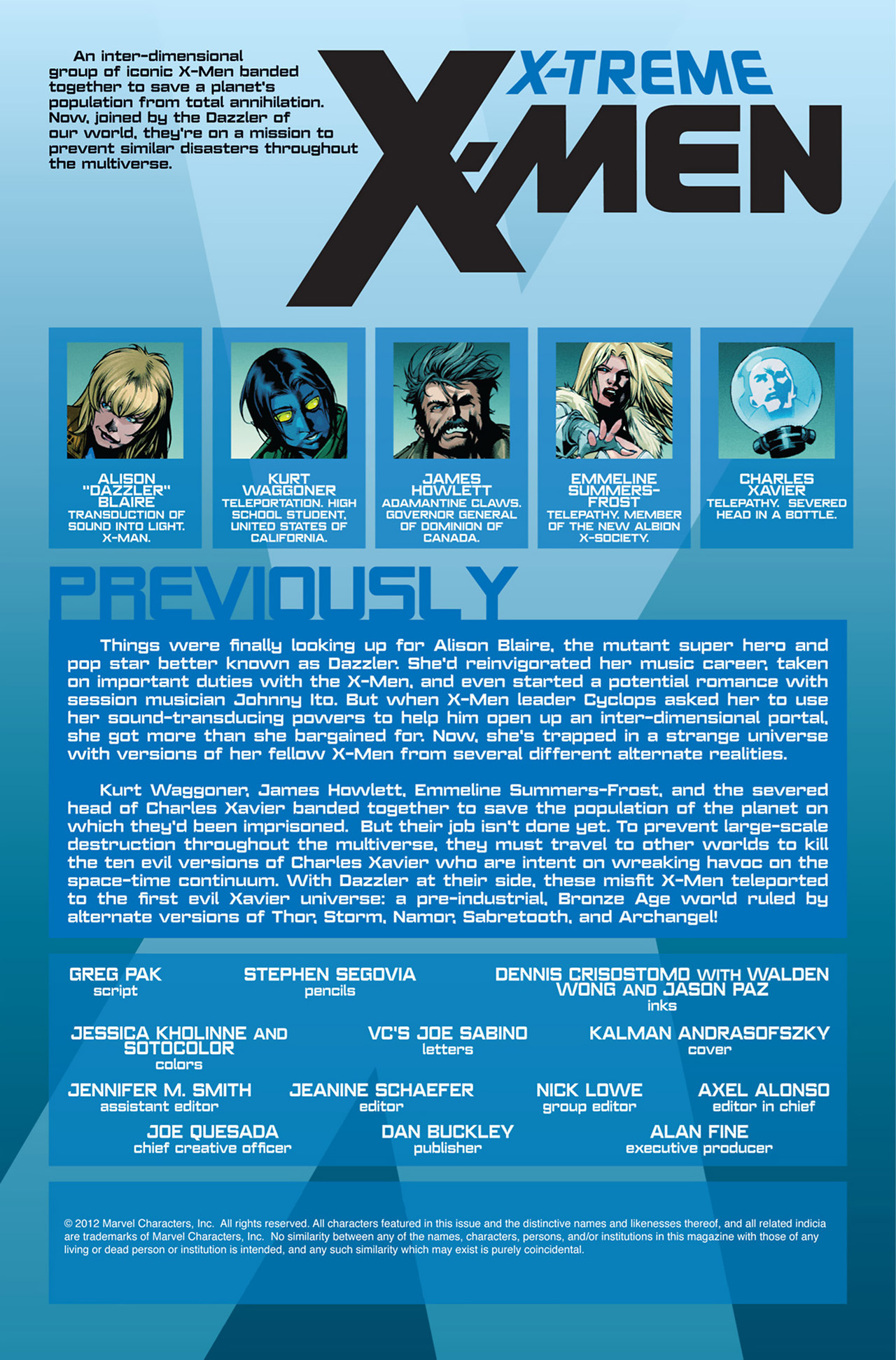 Read online X-Treme X-Men (2012) comic -  Issue #2 - 2