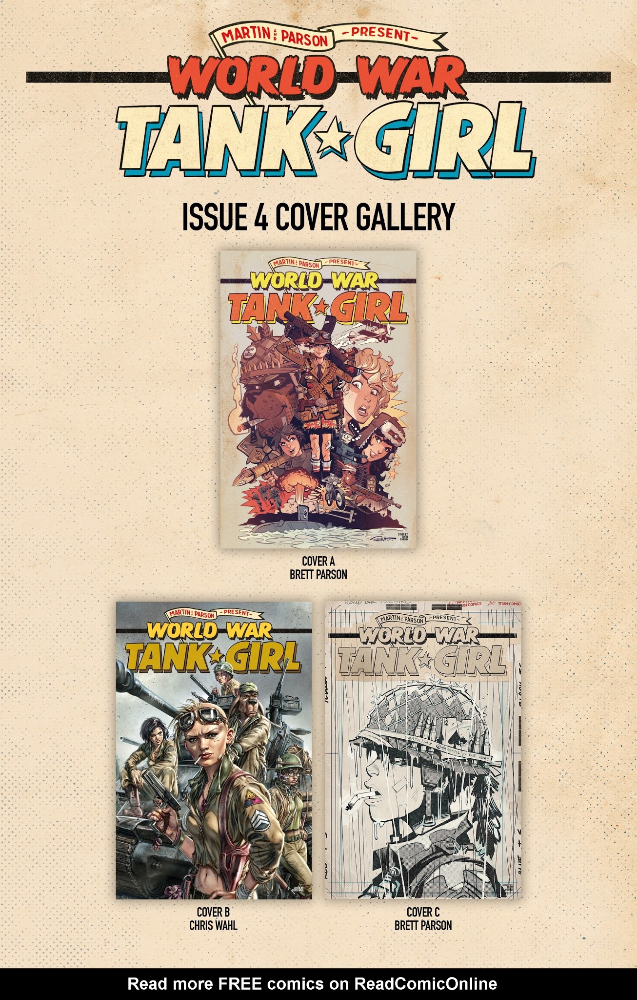 Read online Tank Girl: World War Tank Girl comic -  Issue #4 - 22