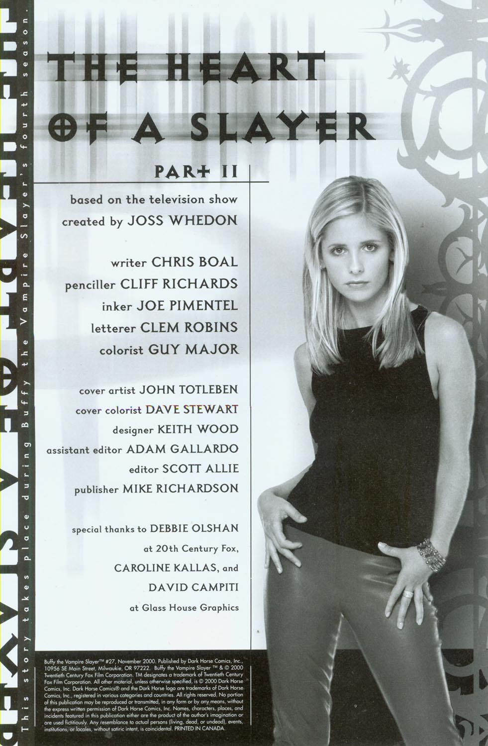 Read online Buffy the Vampire Slayer (1998) comic -  Issue #27 - 2