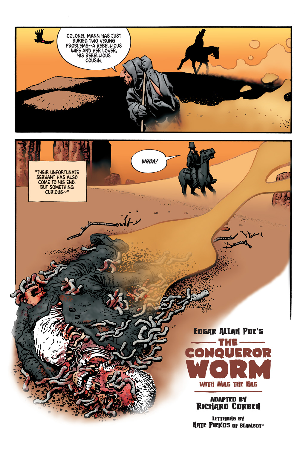 Read online Edgar Allan Poe's The Conqueror Worm comic -  Issue # Full - 4