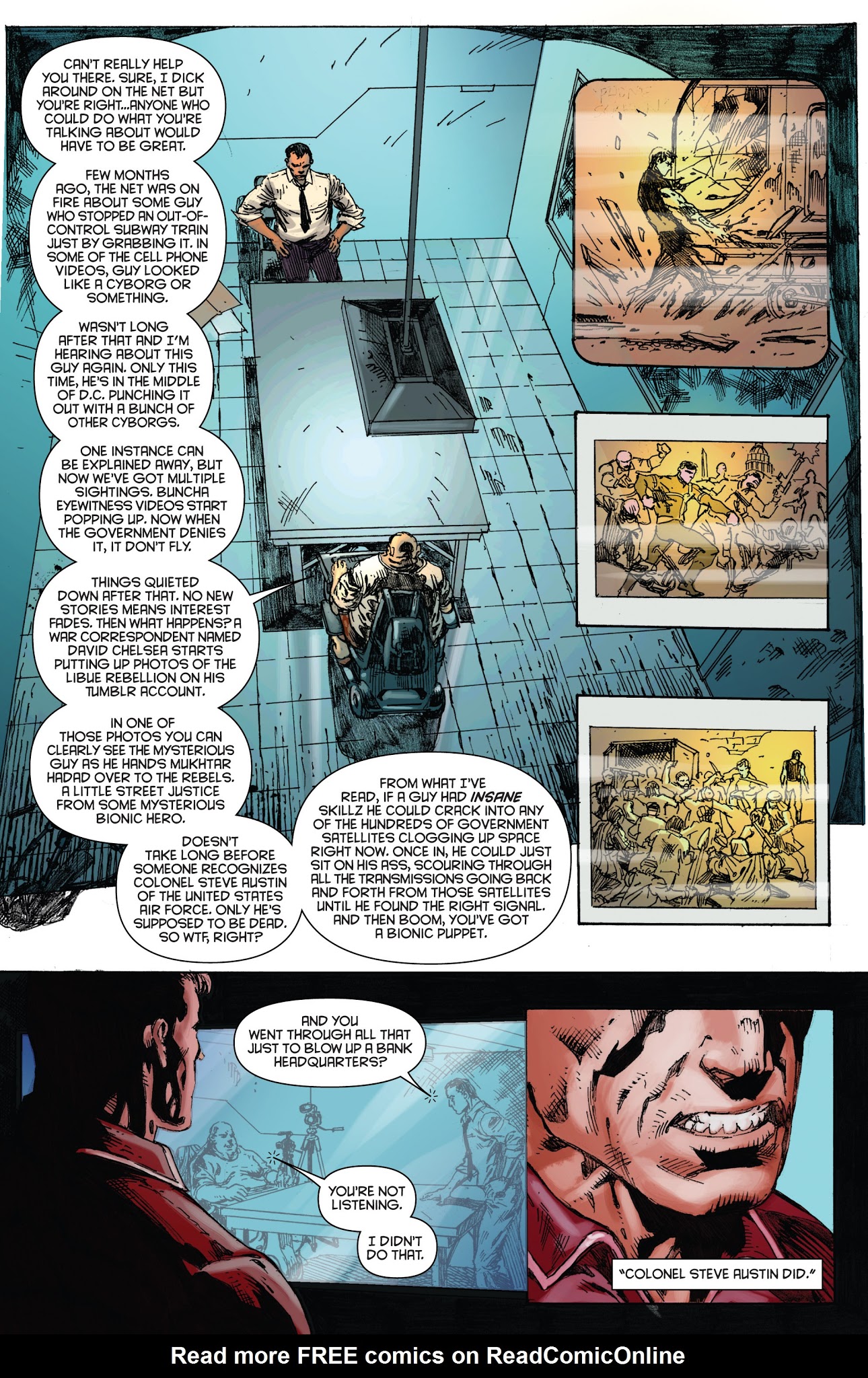 Read online Bionic Man comic -  Issue #22 - 6