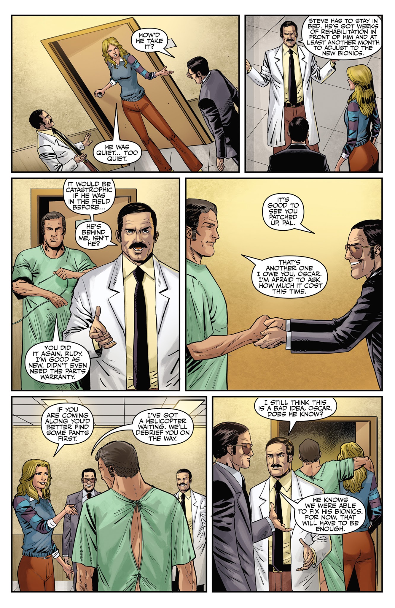 Read online The Six Million Dollar Man: Season Six comic -  Issue #6 - 11