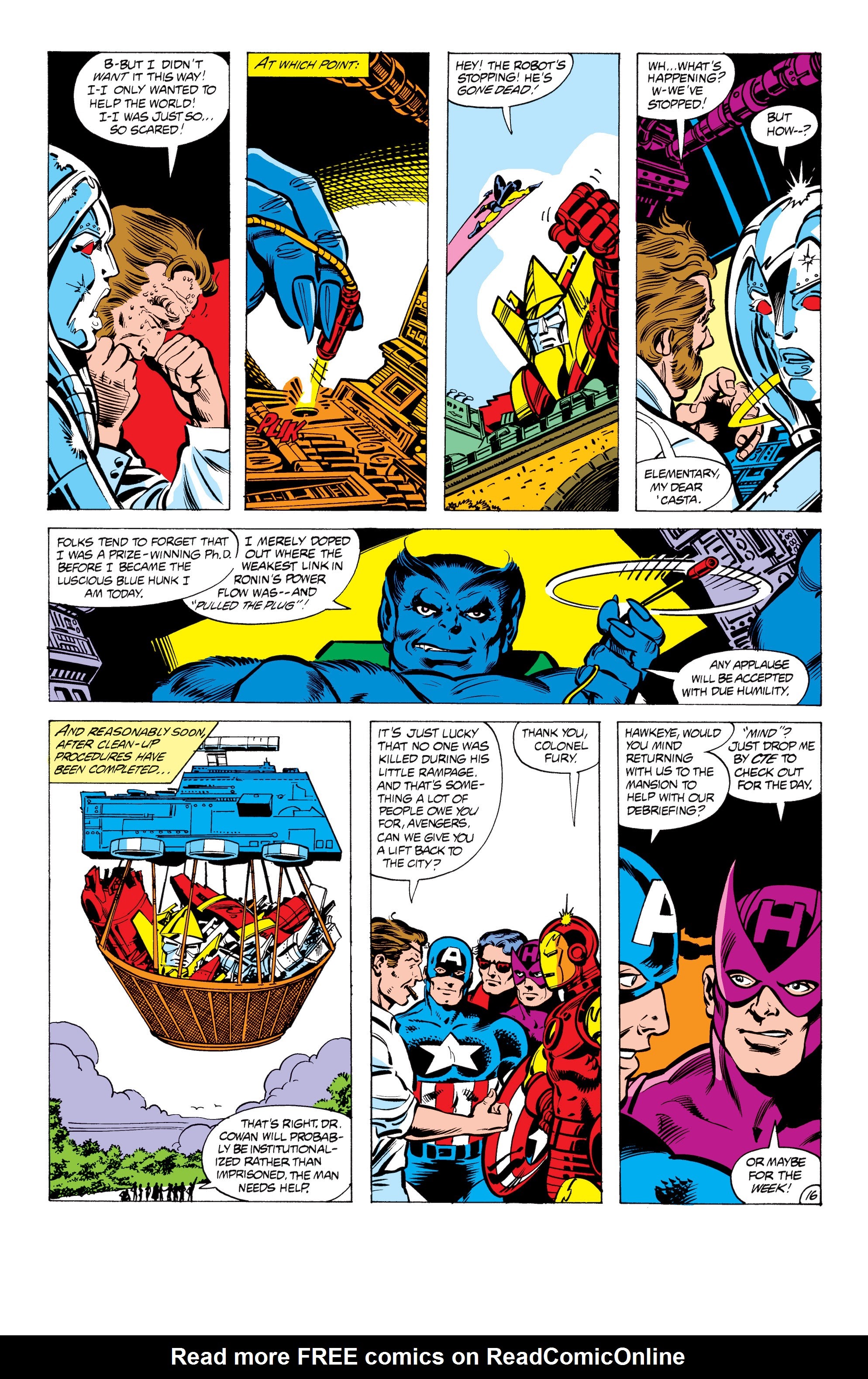 Read online The Avengers (1963) comic -  Issue #199 - 17