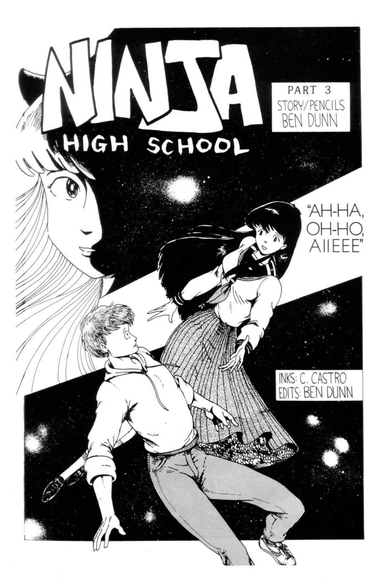 Read online Ninja High School (1986) comic -  Issue #3 - 3