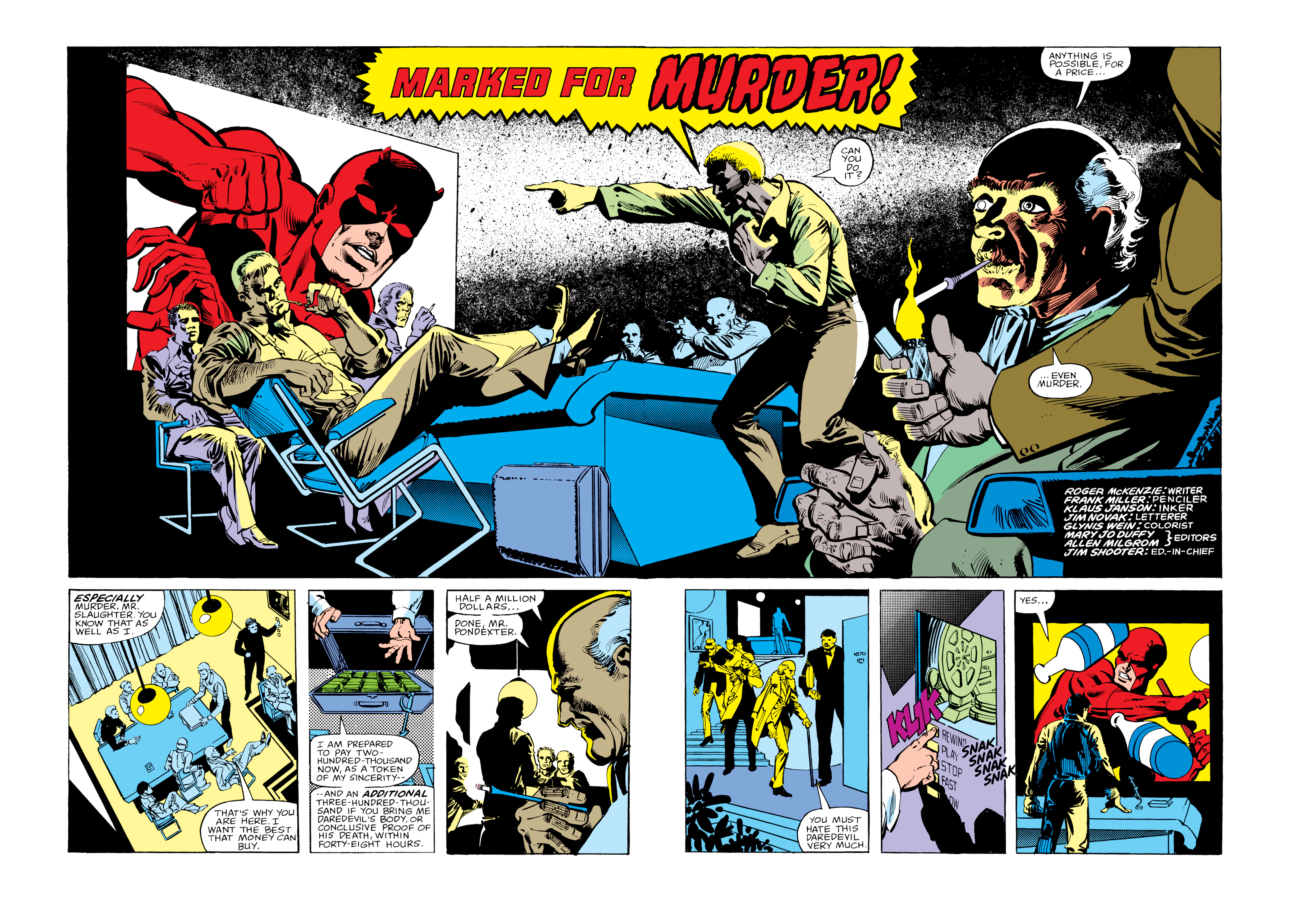 Read online Marvel Masterworks: Daredevil comic -  Issue # TPB 15 (Part 1) - 9