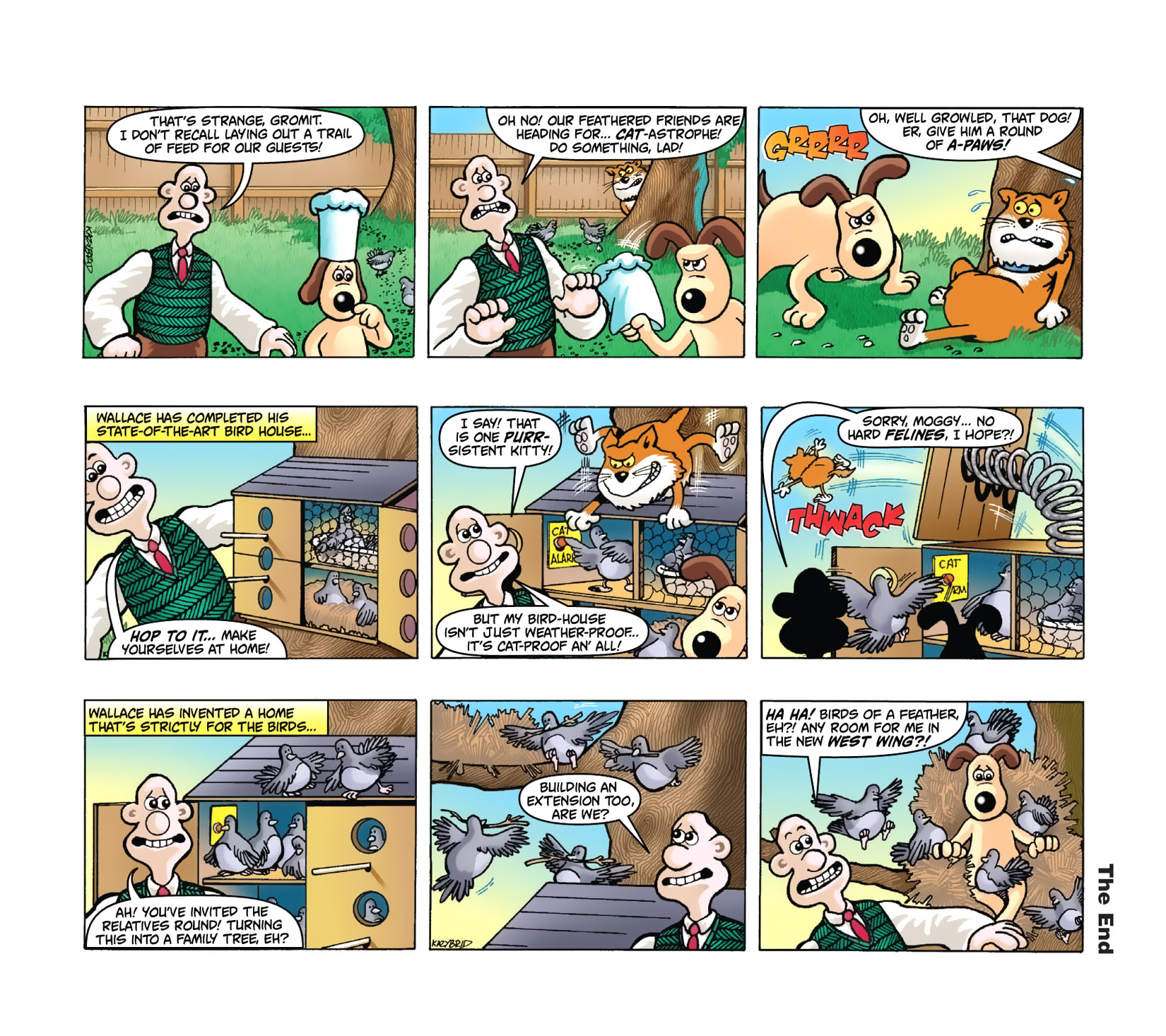 Read online Wallace & Gromit Dailies comic -  Issue #6 - 3