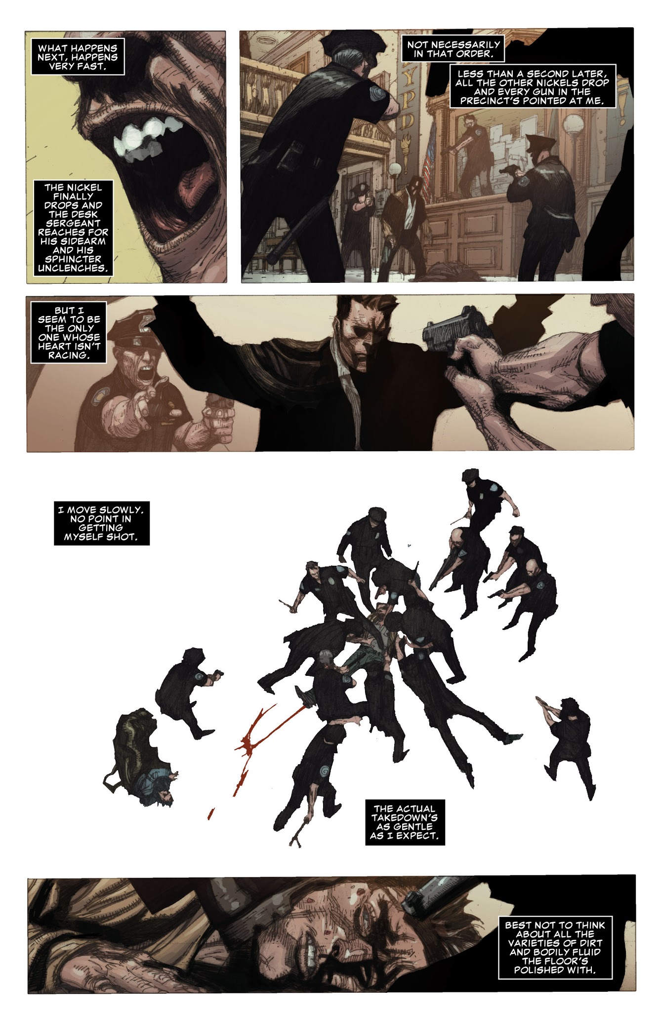 Read online Punisher: The Trial Of The Punisher comic -  Issue #1 - 5
