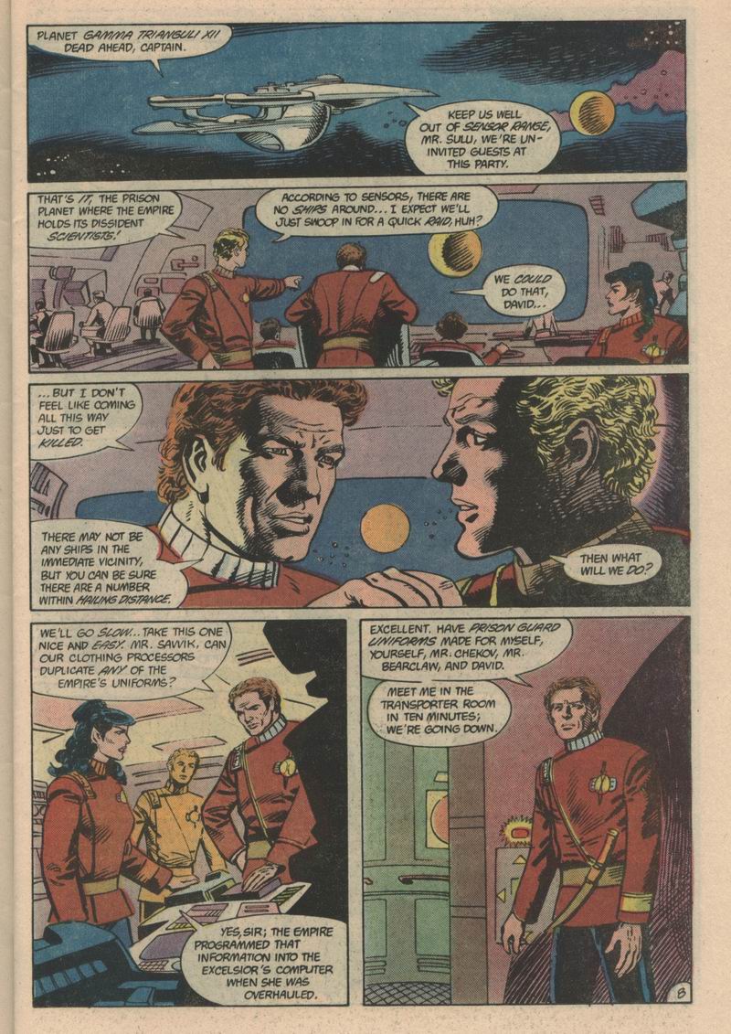 Read online Star Trek (1984) comic -  Issue #14 - 8