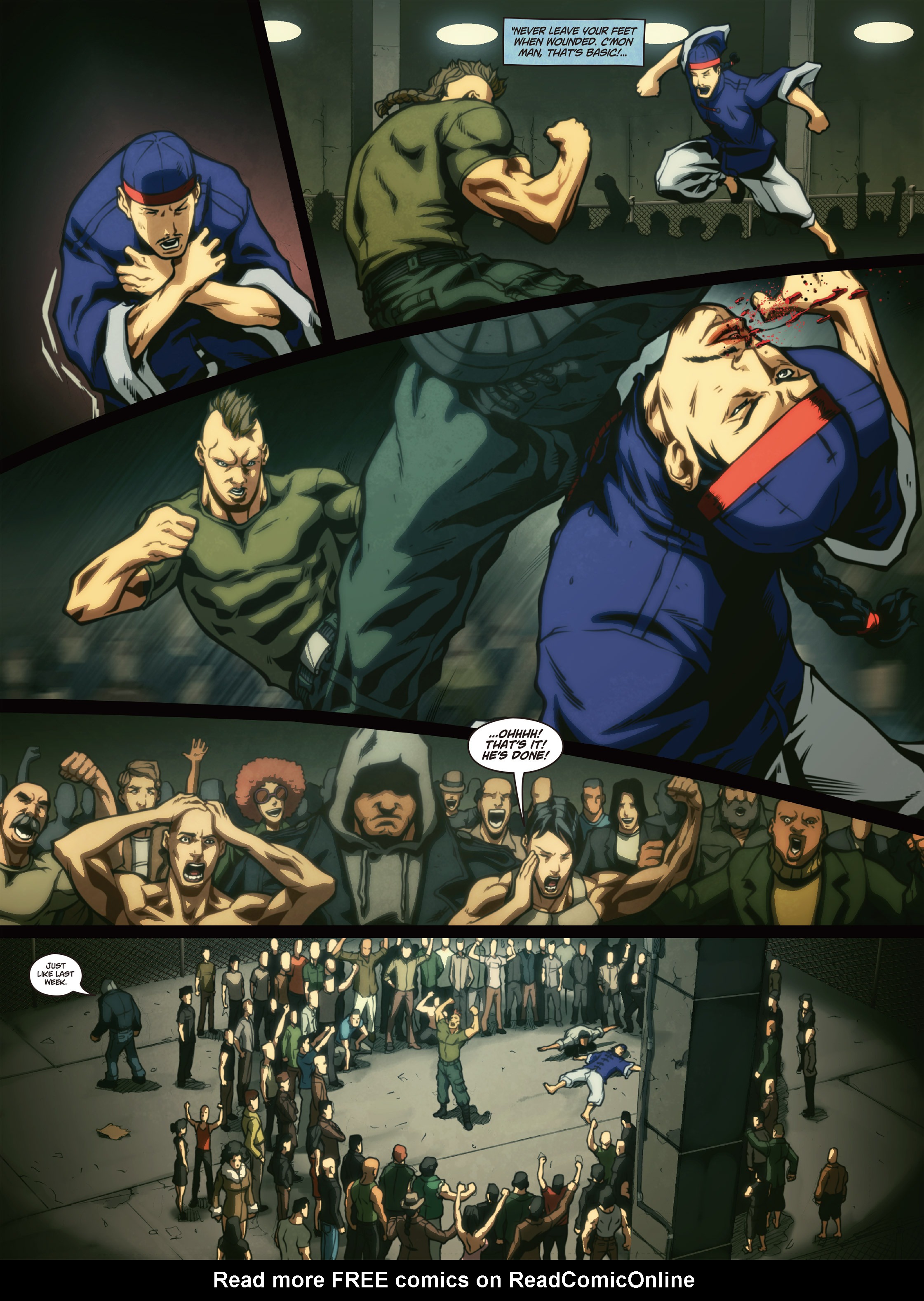 Read online Free Comic Book Day 2014 comic -  Issue # Street Fighter 00 - 21