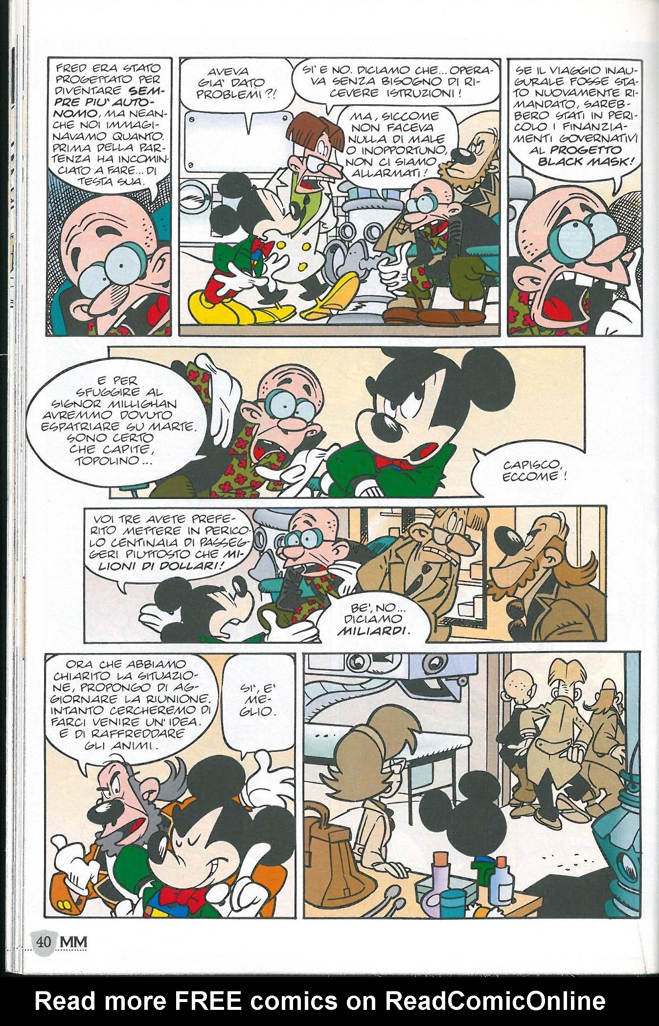 Read online Mickey Mouse Mystery Magazine comic -  Issue #7 - 40