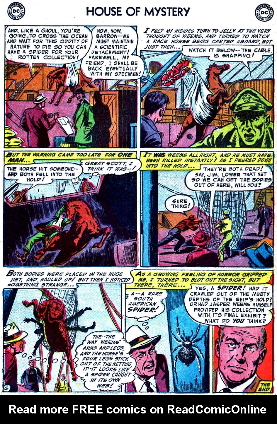 Read online House of Mystery (1951) comic -  Issue #28 - 16