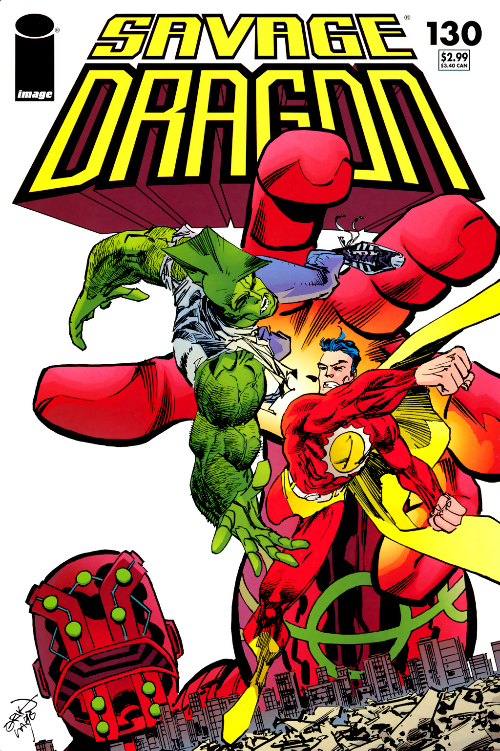 The Savage Dragon (1993) issue 130 - Page 1