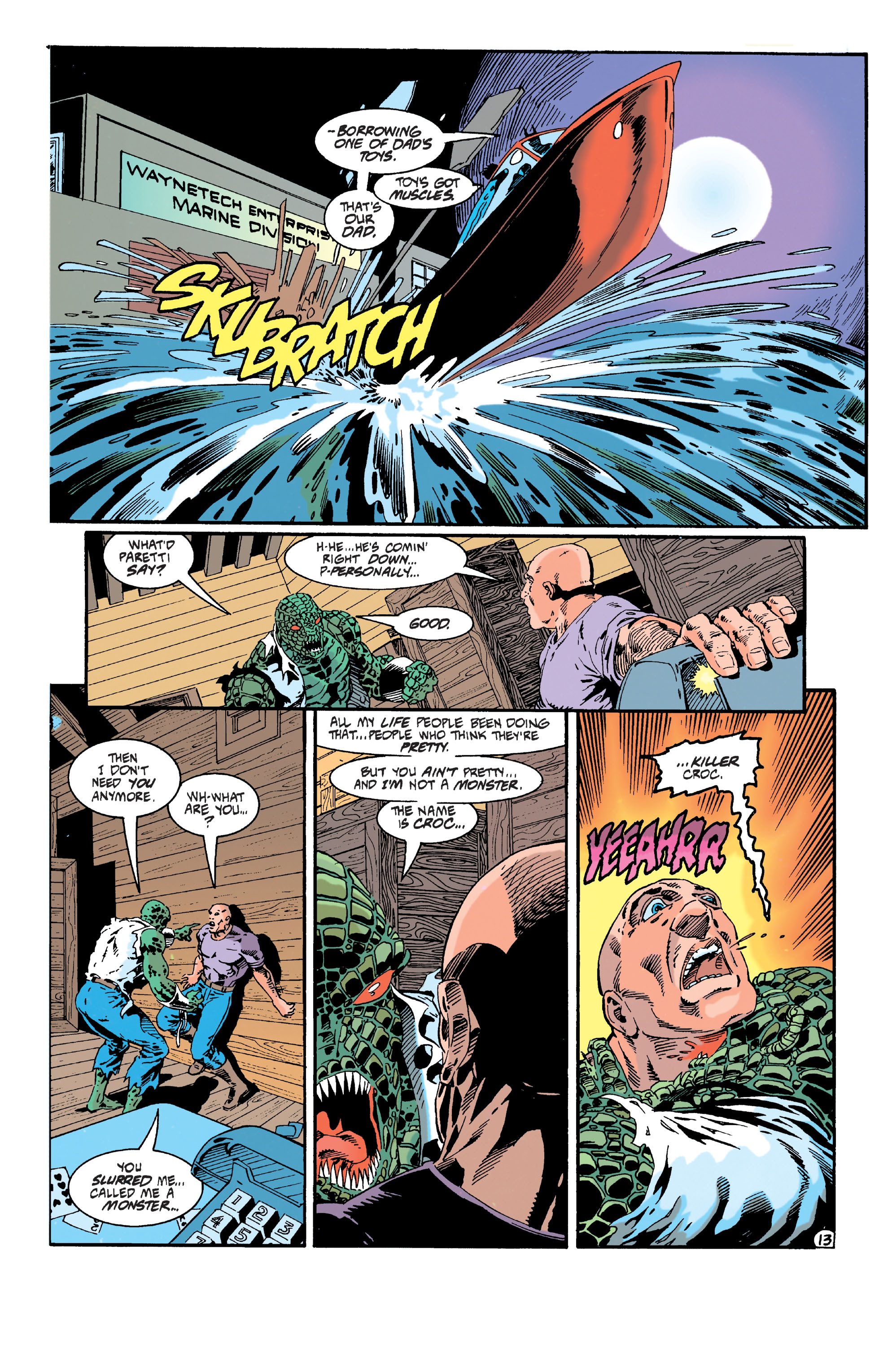 Read online Batman: Arkham: Killer Croc comic -  Issue # Full - 153