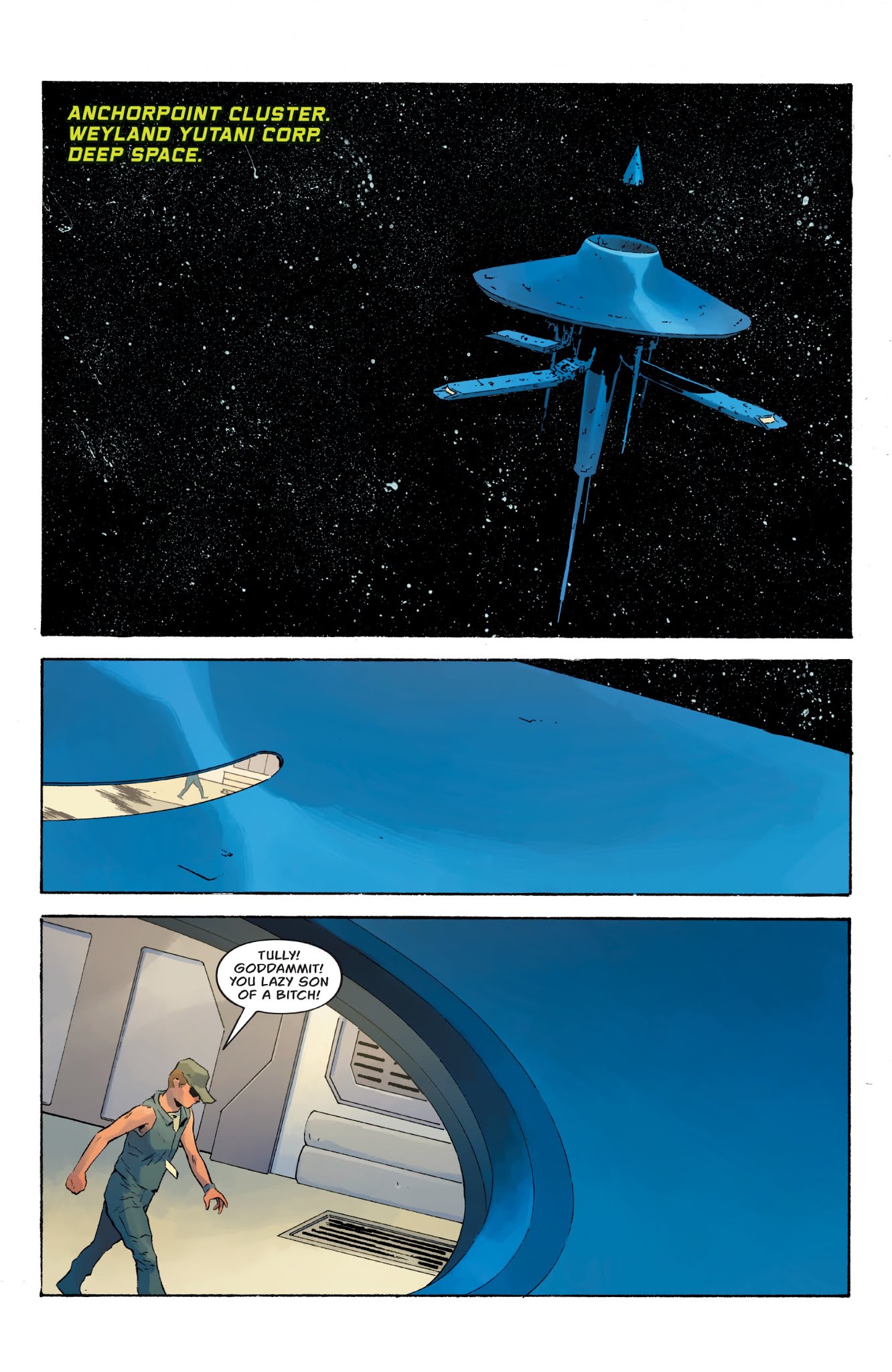 Read online William Gibson's Alien 3 comic -  Issue #1 - 10