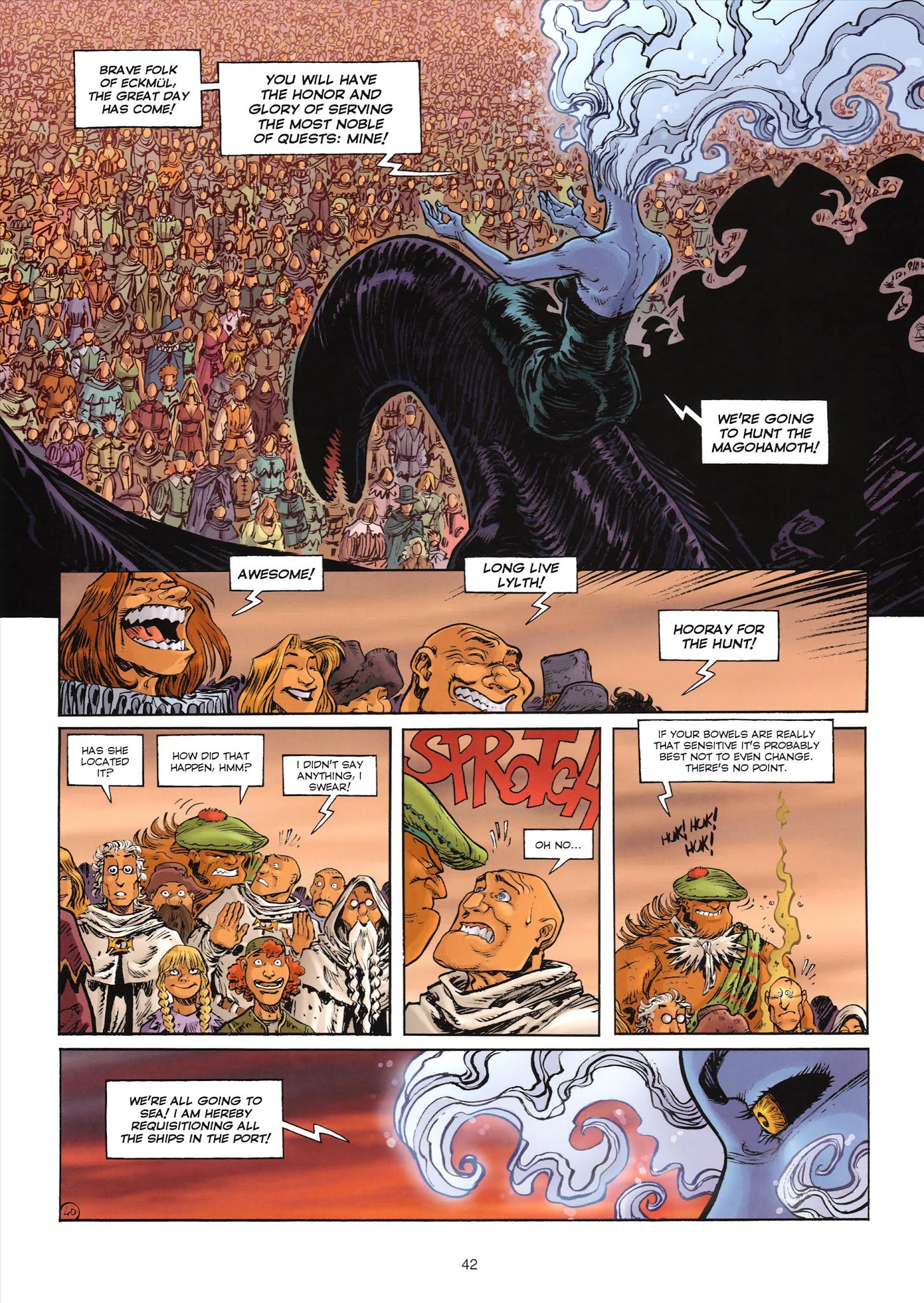 Read online Lanfeust Odyssey comic -  Issue #6 - 44