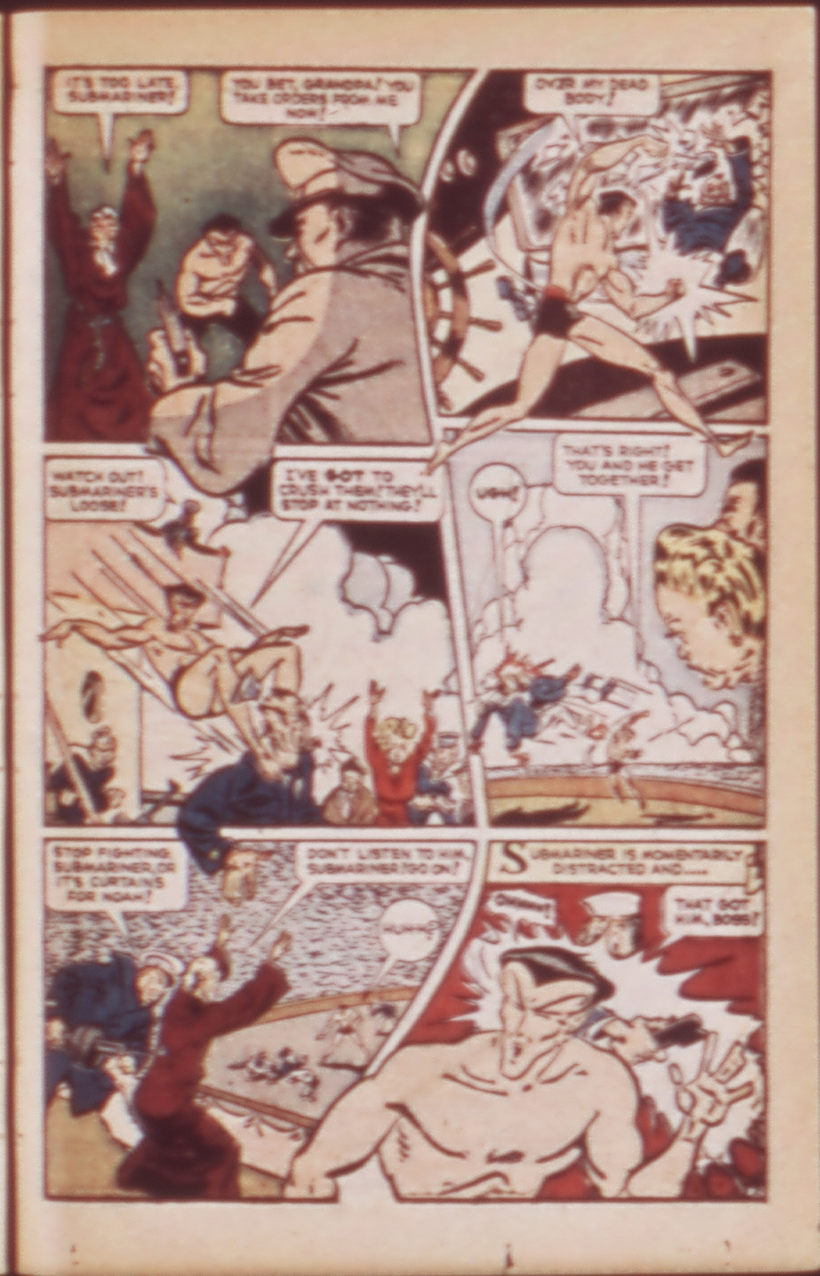 Read online Sub-Mariner Comics comic -  Issue #19 - 35