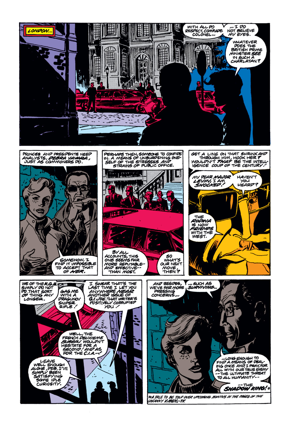 Read online Excalibur (1988) comic -  Issue #33 - 18