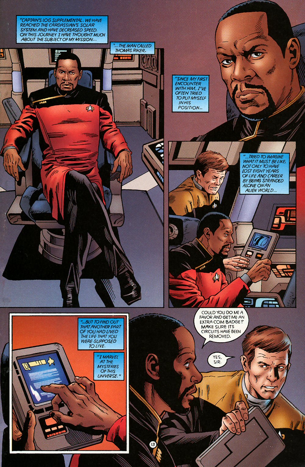 Read online Star Trek: Deep Space Nine (1993) comic -  Issue #29 - 17