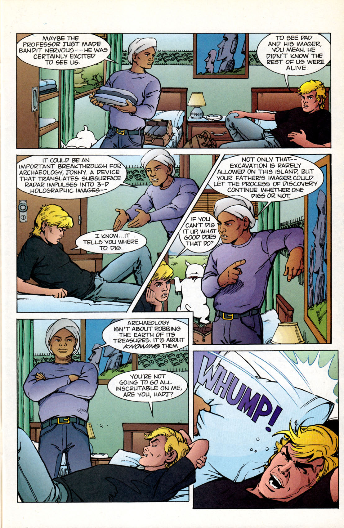 Read online The Real Adventures of Jonny Quest comic -  Issue #12 - 7