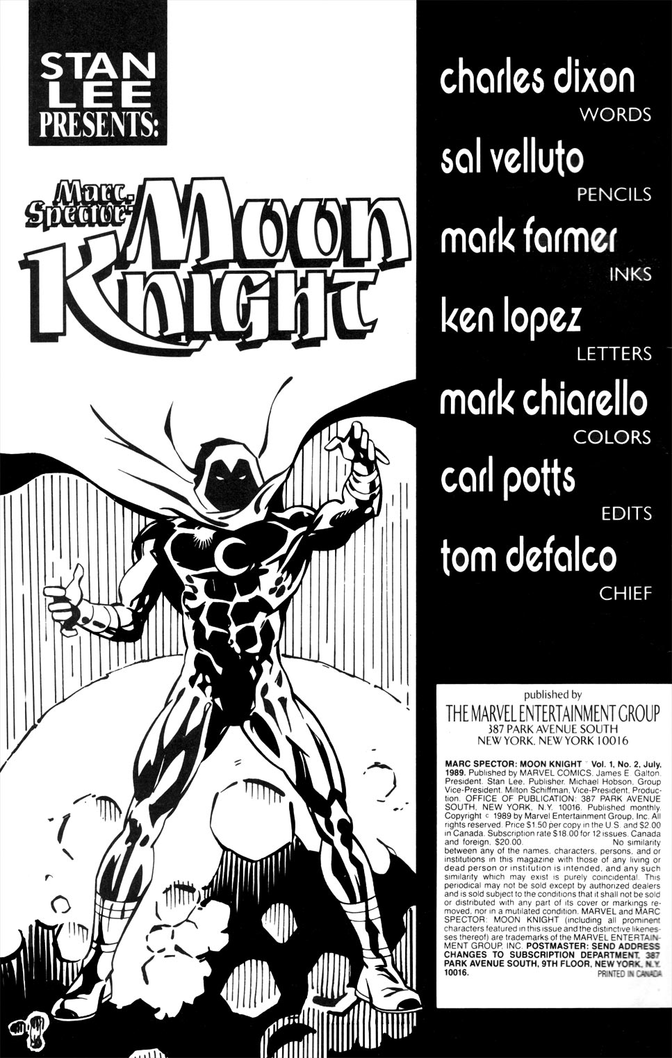 Marc Spector: Moon Knight Issue #2 #2 - English 2